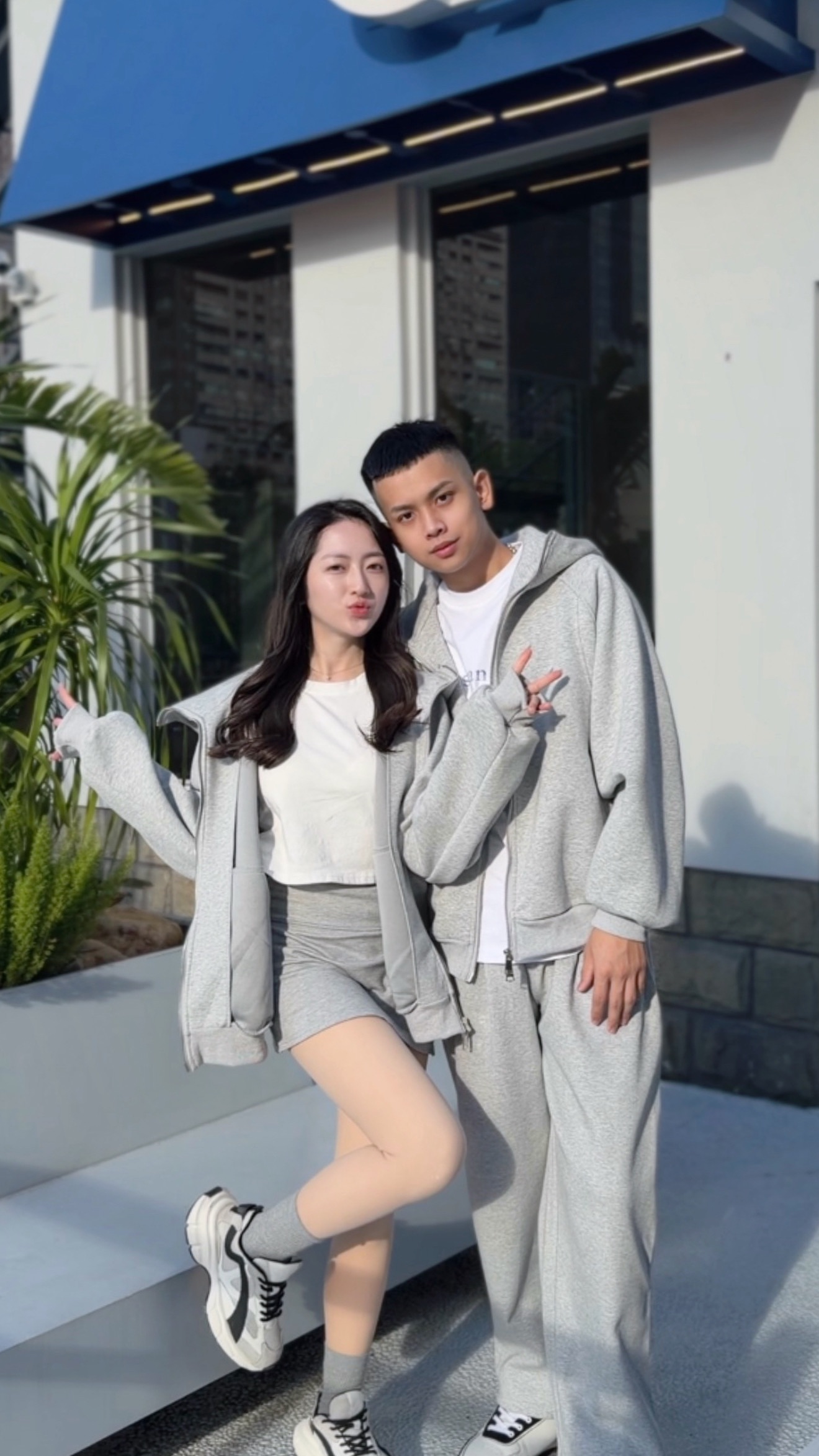 厚磅雙拉鍊棉質外套（預購7-14天不含假日）