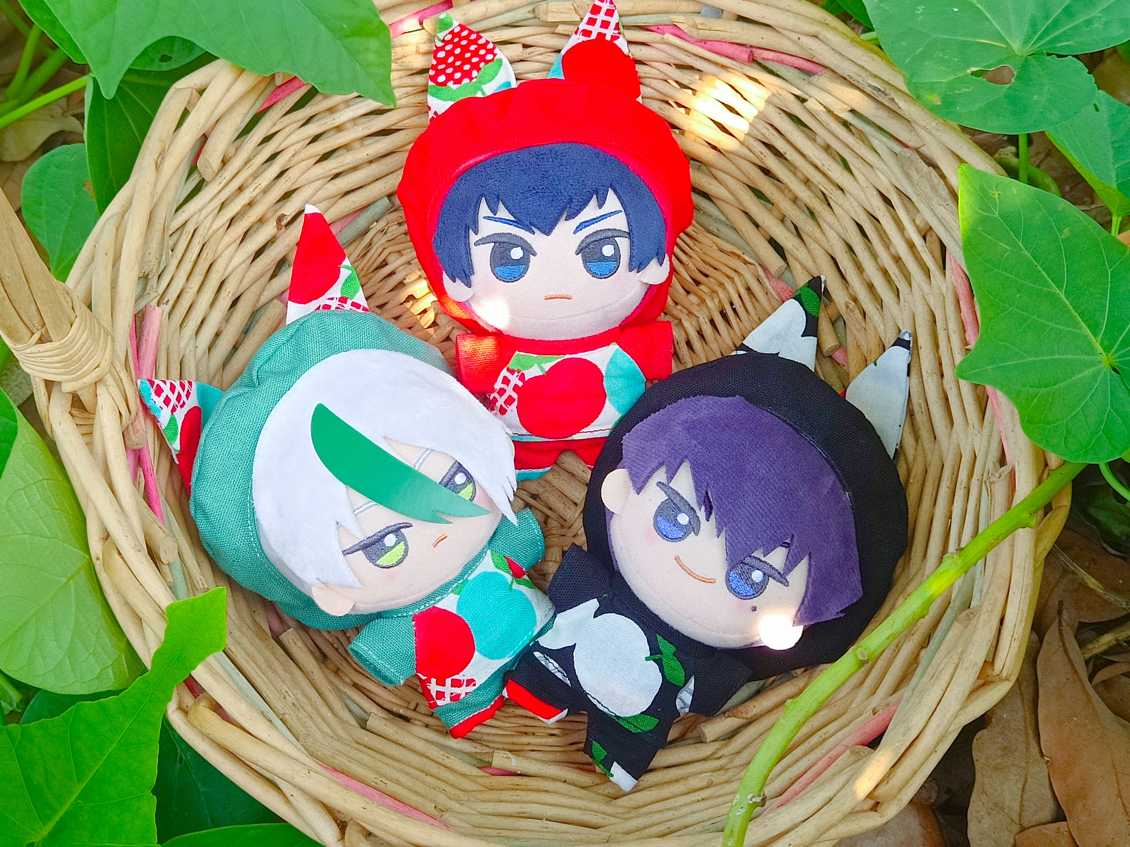 兔耳蝴蝶結貝雷帽/ぬい尺寸