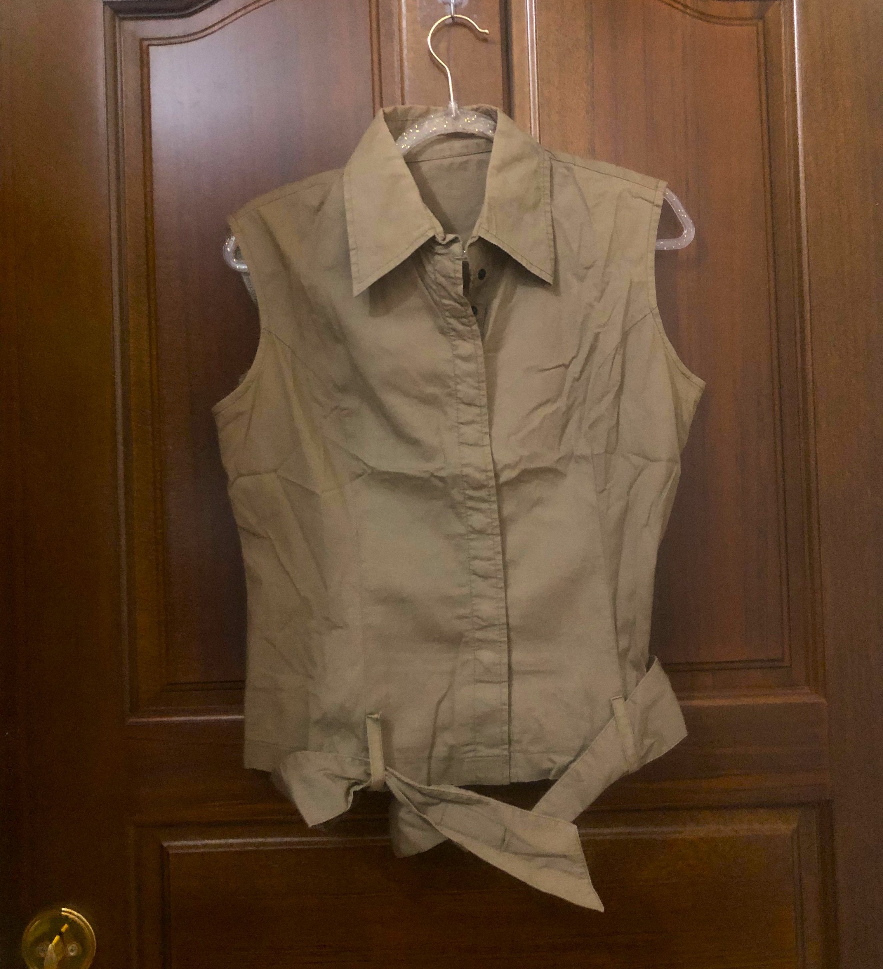 ♛ROSEMAYR♛廠商寄賣-Y2358法式甜辣風無袖背心襯衫