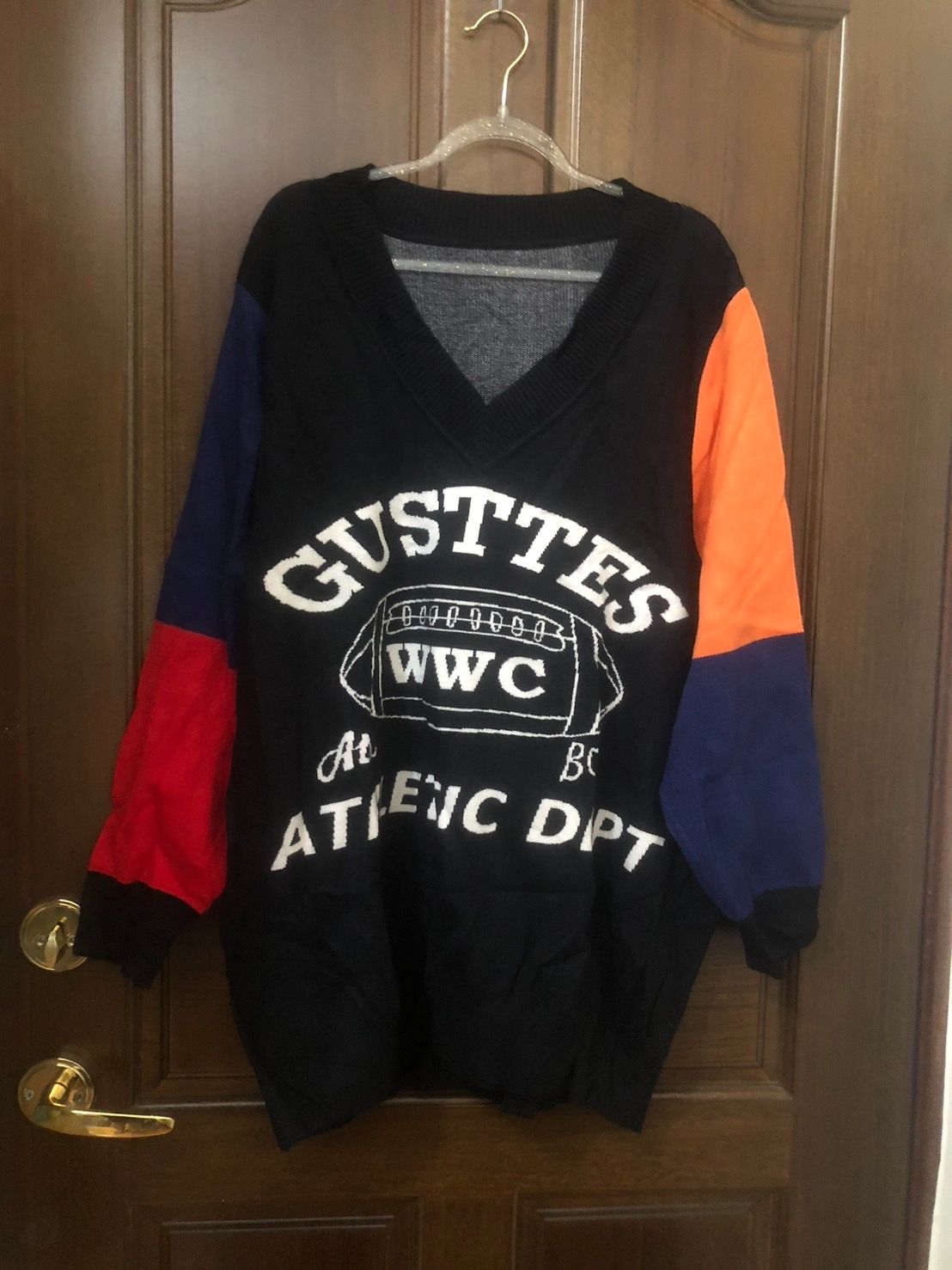 ♛ROSEMAYR♛廠商寄賣-Y2113中大尺碼 韓版V領毛衣混綿長袖上衣