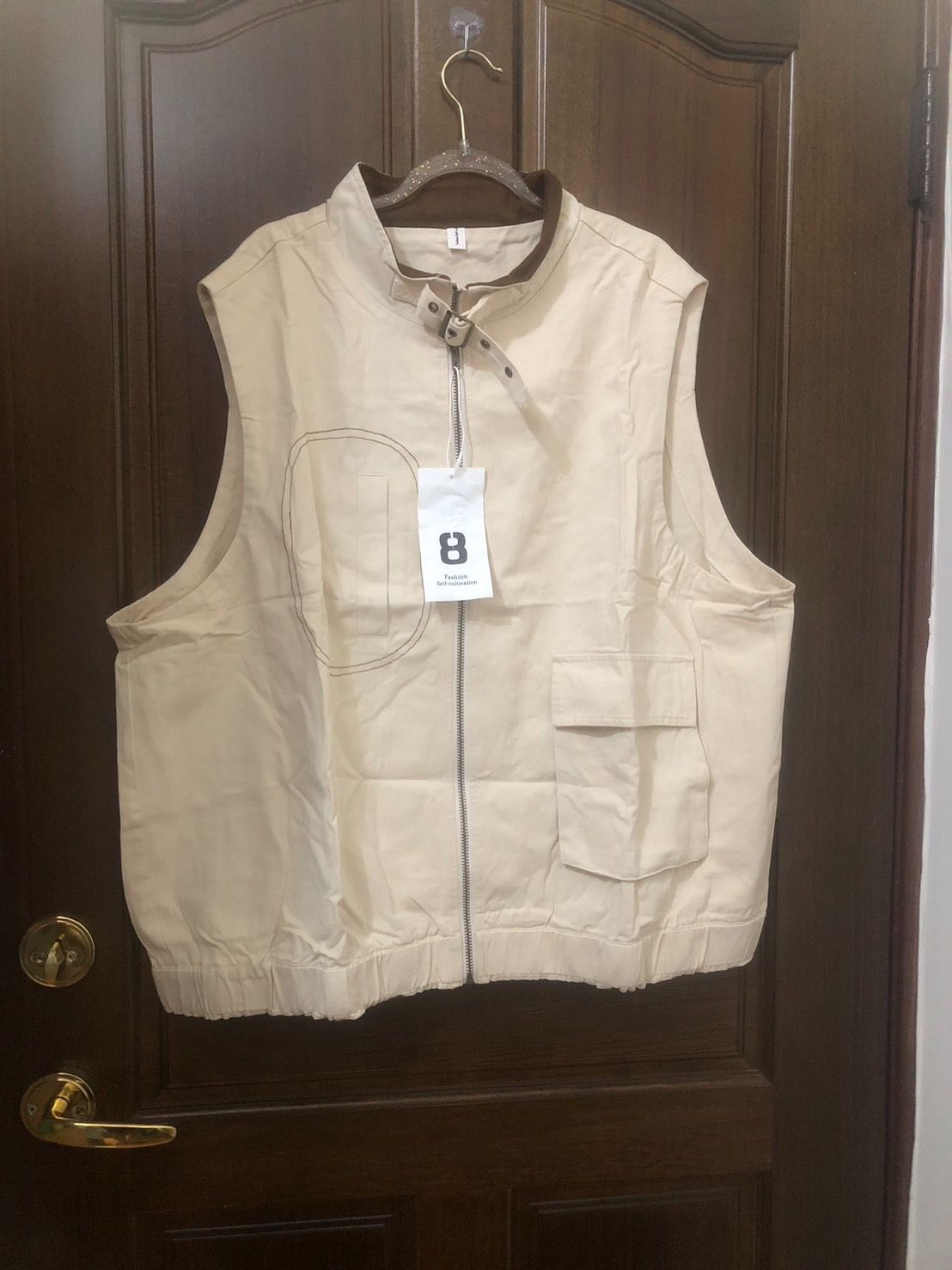 ♛ROSEMAYR♛廠商寄賣-Y3454日系古著風拉鏈背心