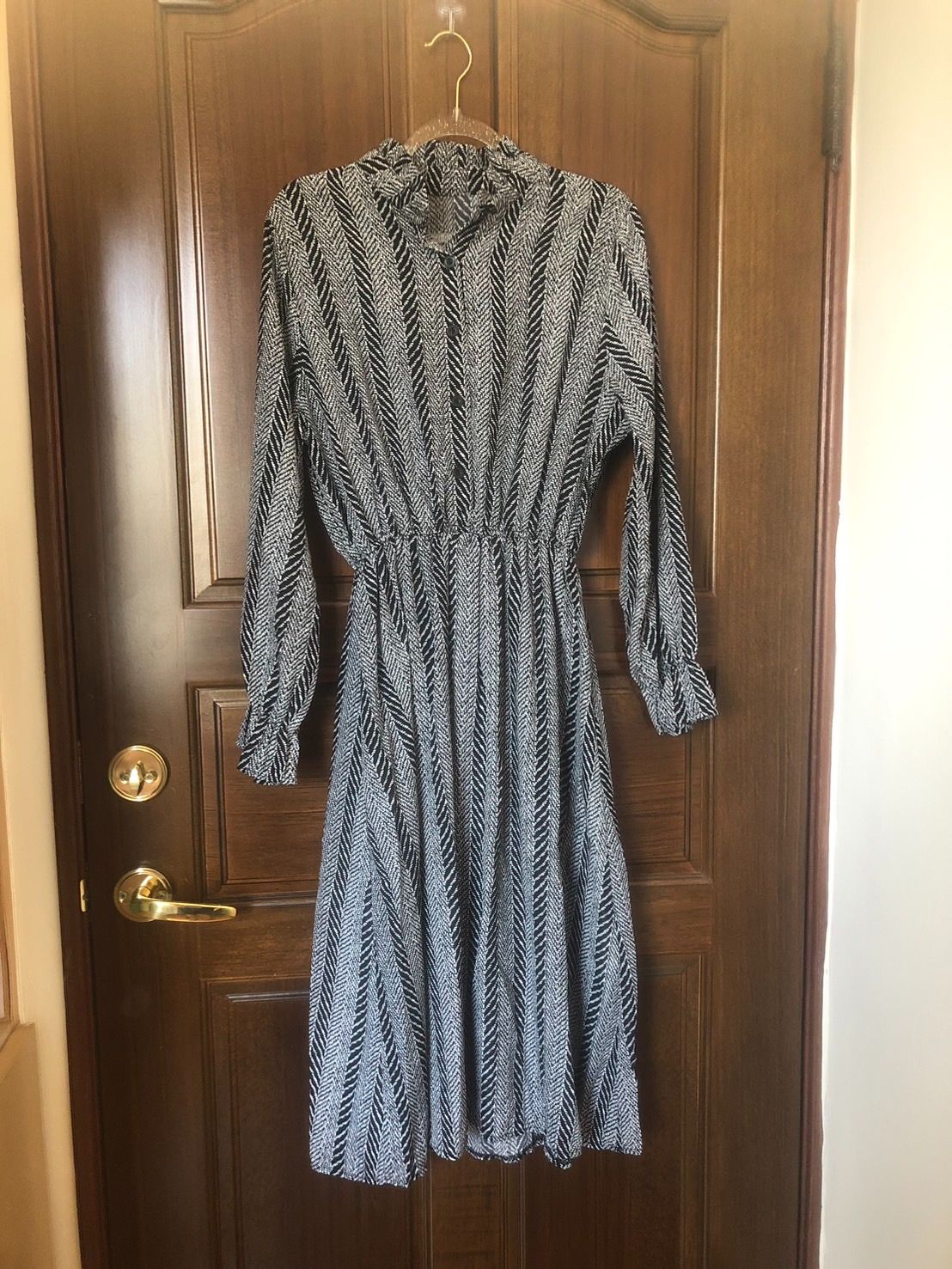 ♛ROSEMAYR♛廠商寄賣-K2218法式優雅小麥穗印花連身裙