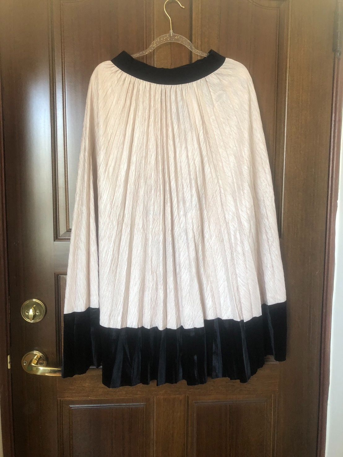 ♛ROSEMAYR♛廠商寄賣-K4416歐系撞色半身裙 （瑕疵）