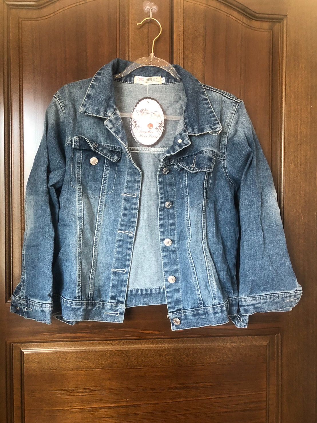 ♛ROSEMAYR♛廠商寄賣-A01-808鈕釦造型牛仔外套