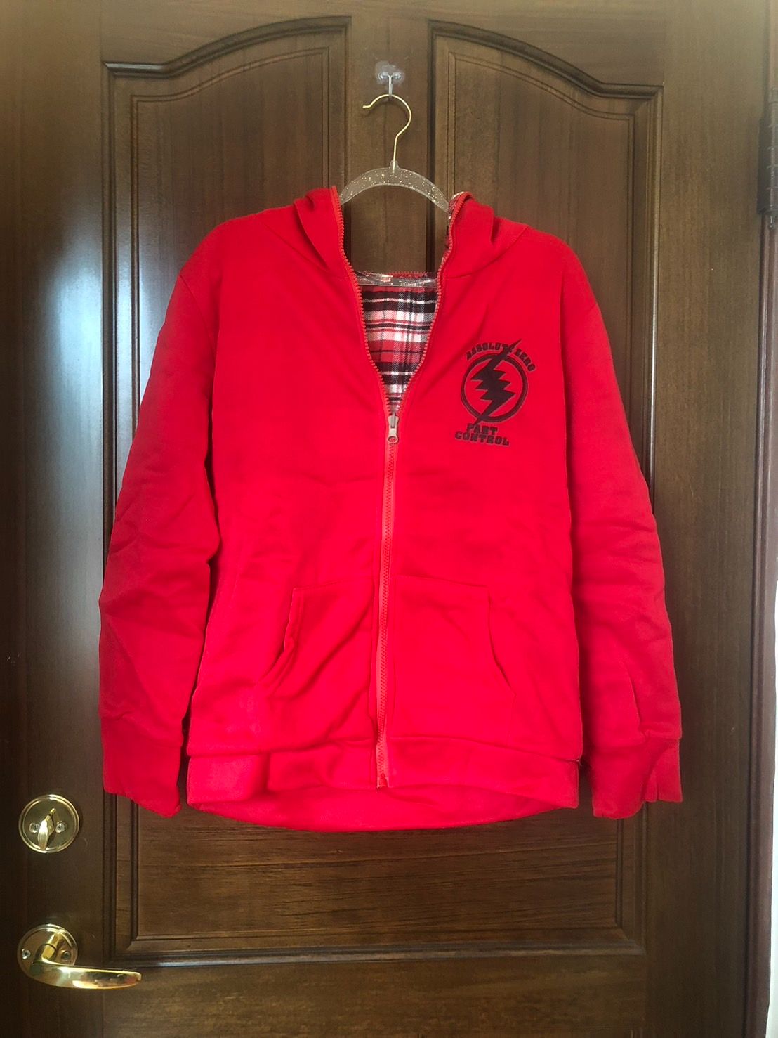 ♛ROSEMAYR♛廠商寄賣-A03-004閃電印花連帽外套