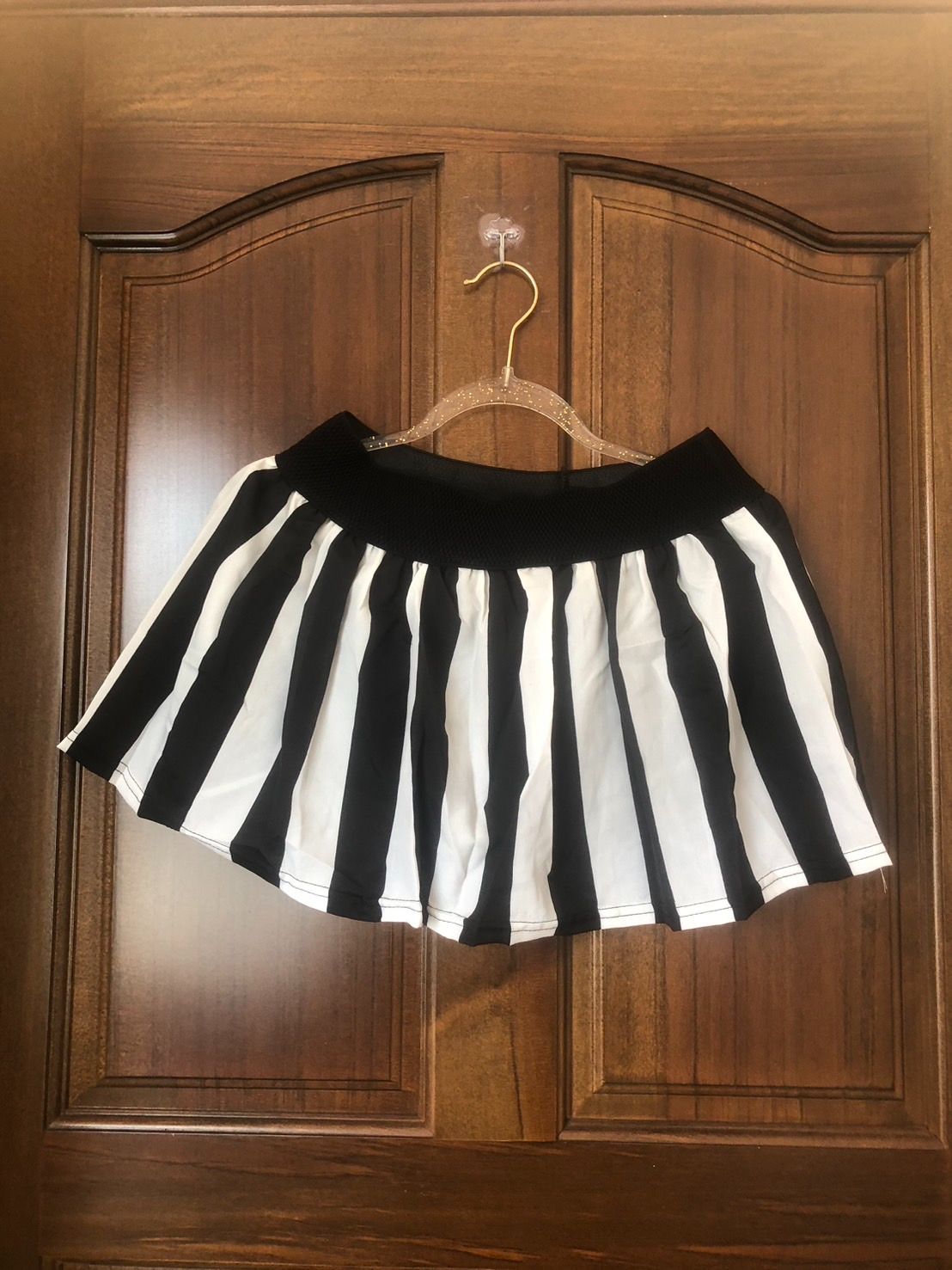 ♛ROSEMAYR♛廠商寄賣-A06-002黑白條紋褲裙