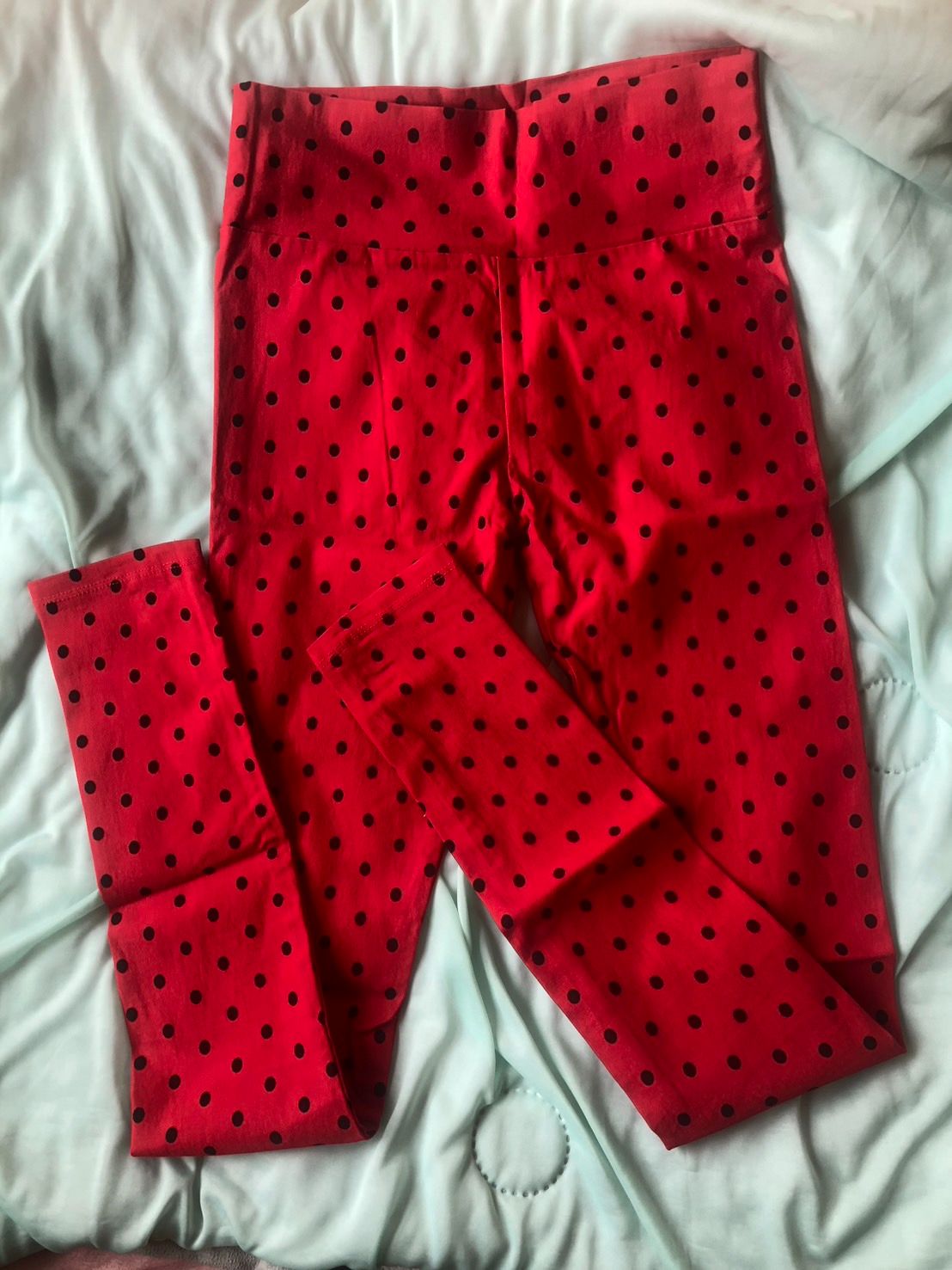 ♛ROSEMAYR♛廠商寄賣-A06-003紅色點點內搭褲