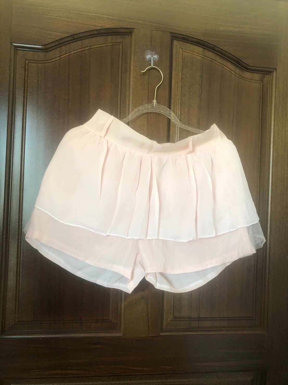 ♛ROSEMAYR♛廠商寄賣-A06-3237-雪紡拉鏈褲裙