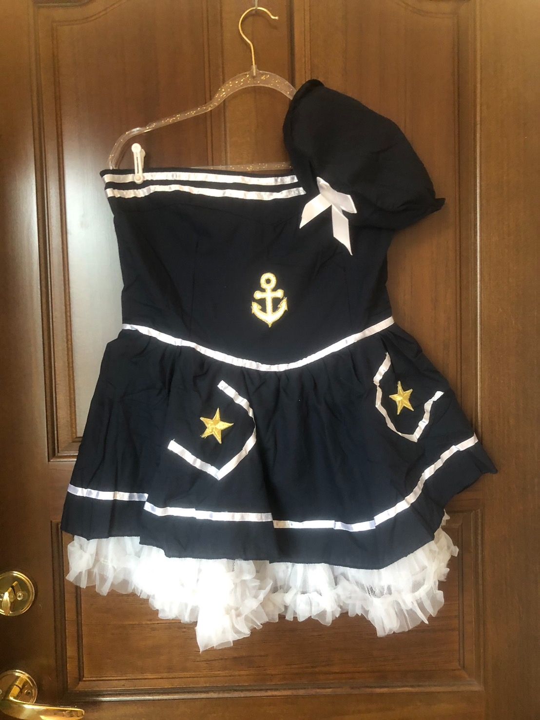 ♛ROSEMAYR♛廠商寄賣-性感海軍水手連身蓬蓬裙