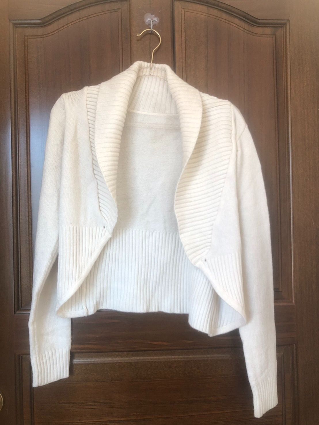 ♛ROSEMAYR♛廠商寄賣-B01-3628米白針織小外套 展示品