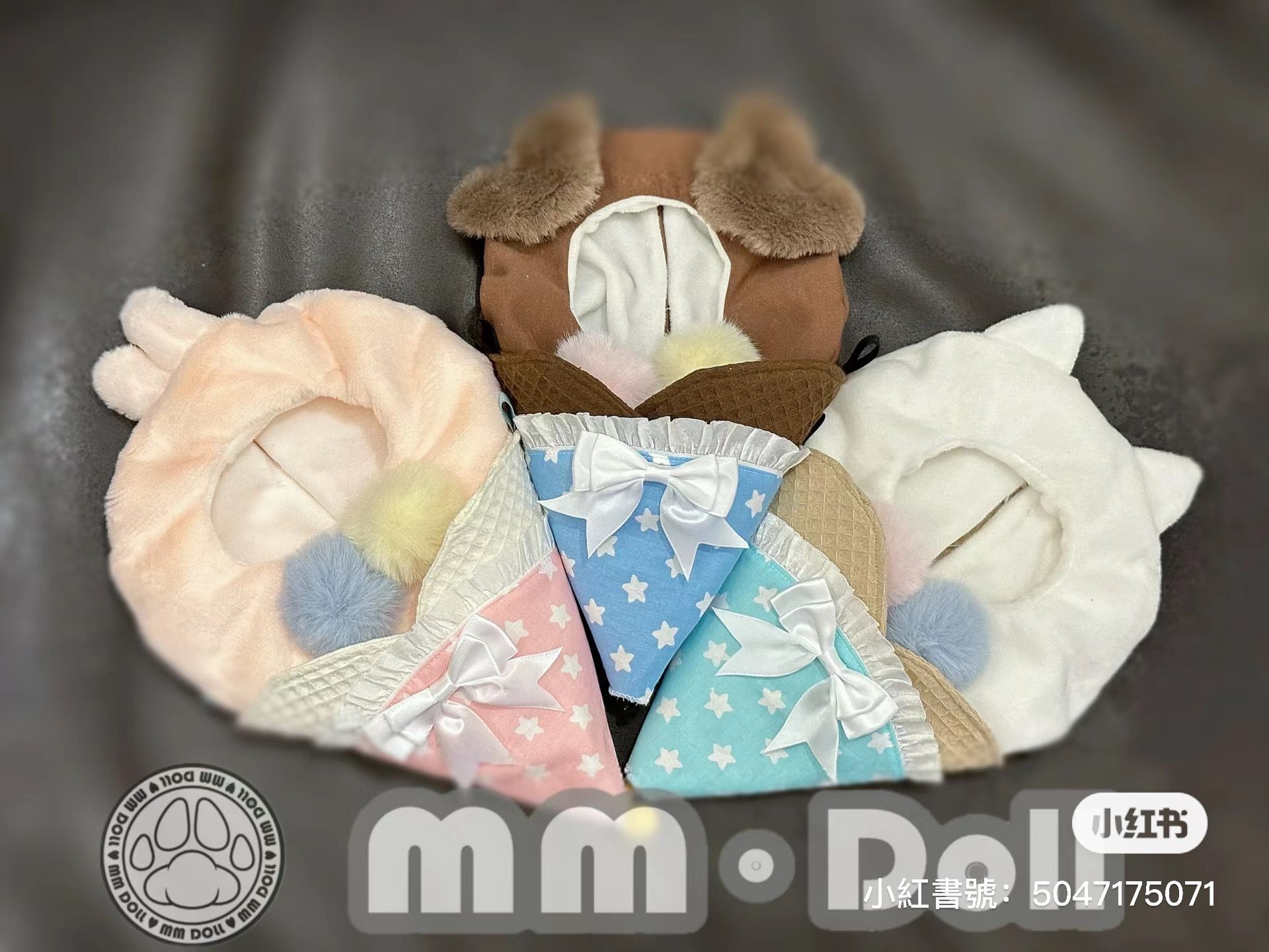 mmDoll 白貓娃包