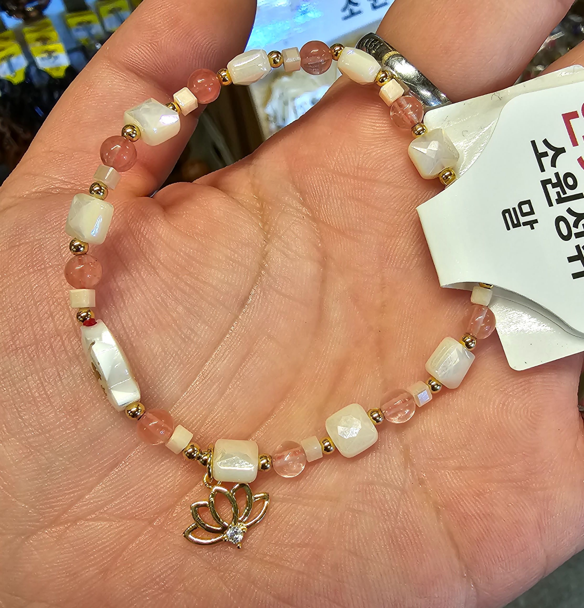 小魚蓮花許願手鏈