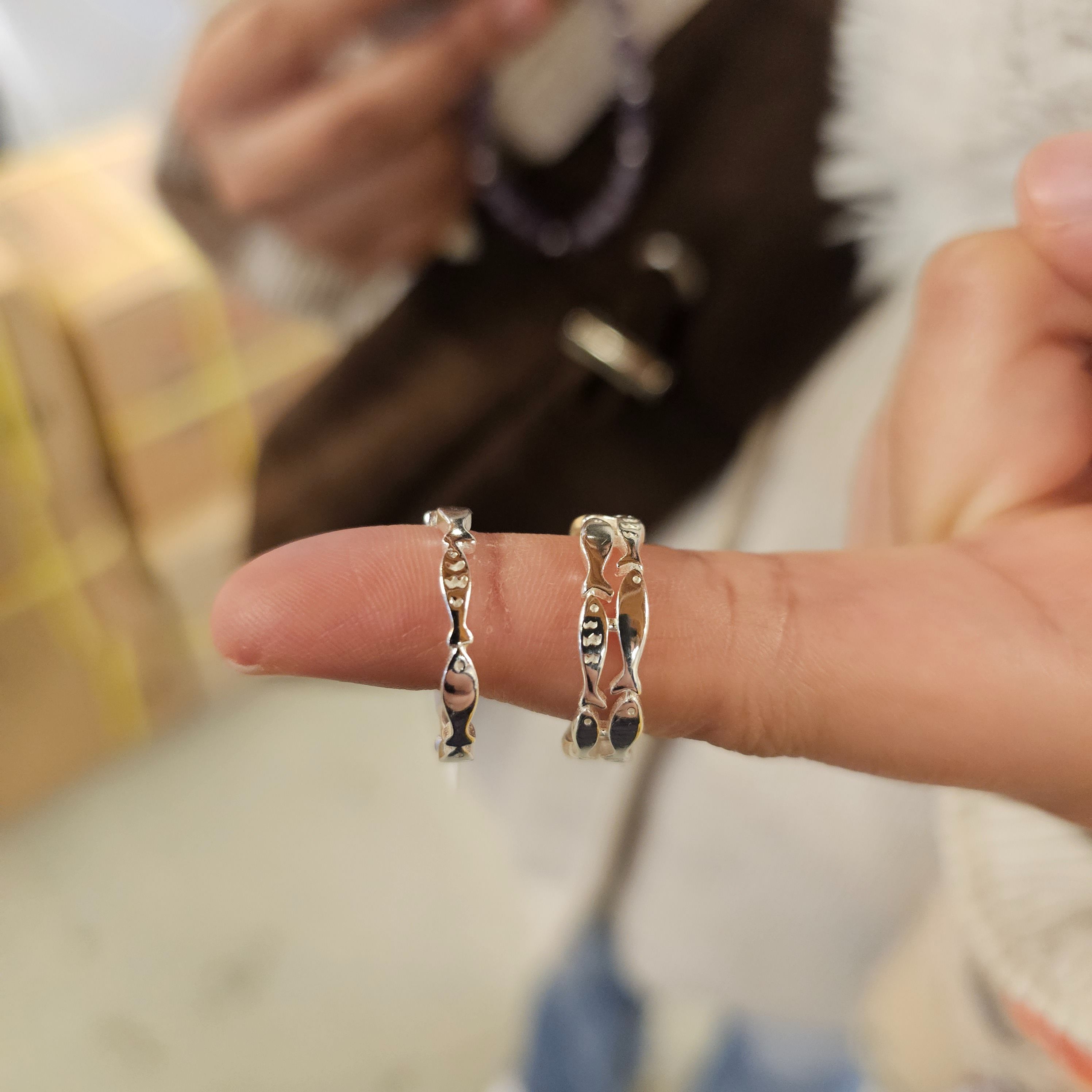 奉恩寺小魚許願戒指