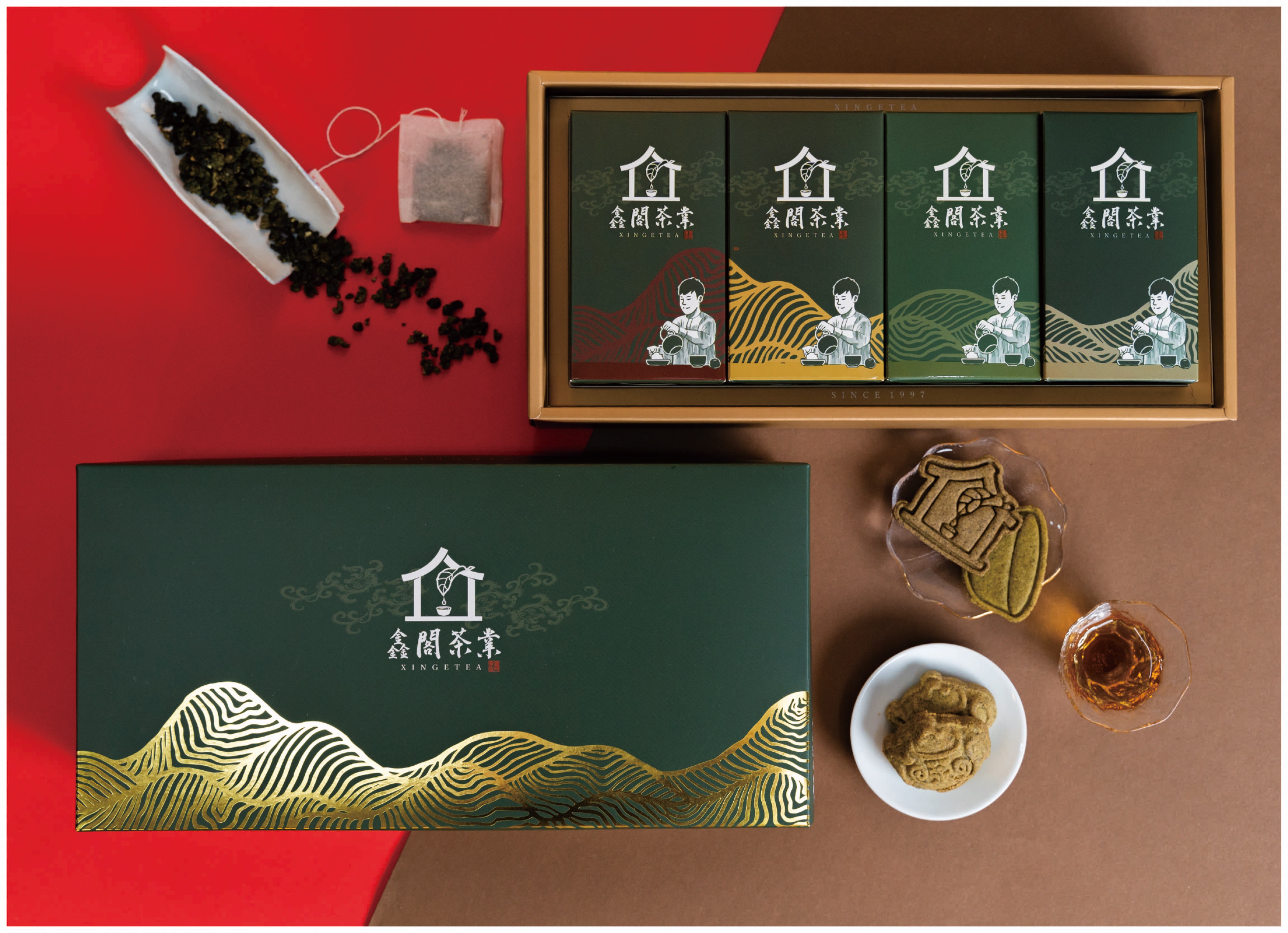 { 經典品牌四入盒 } – 拜訪朋友｜貴賓享用｜家人分享