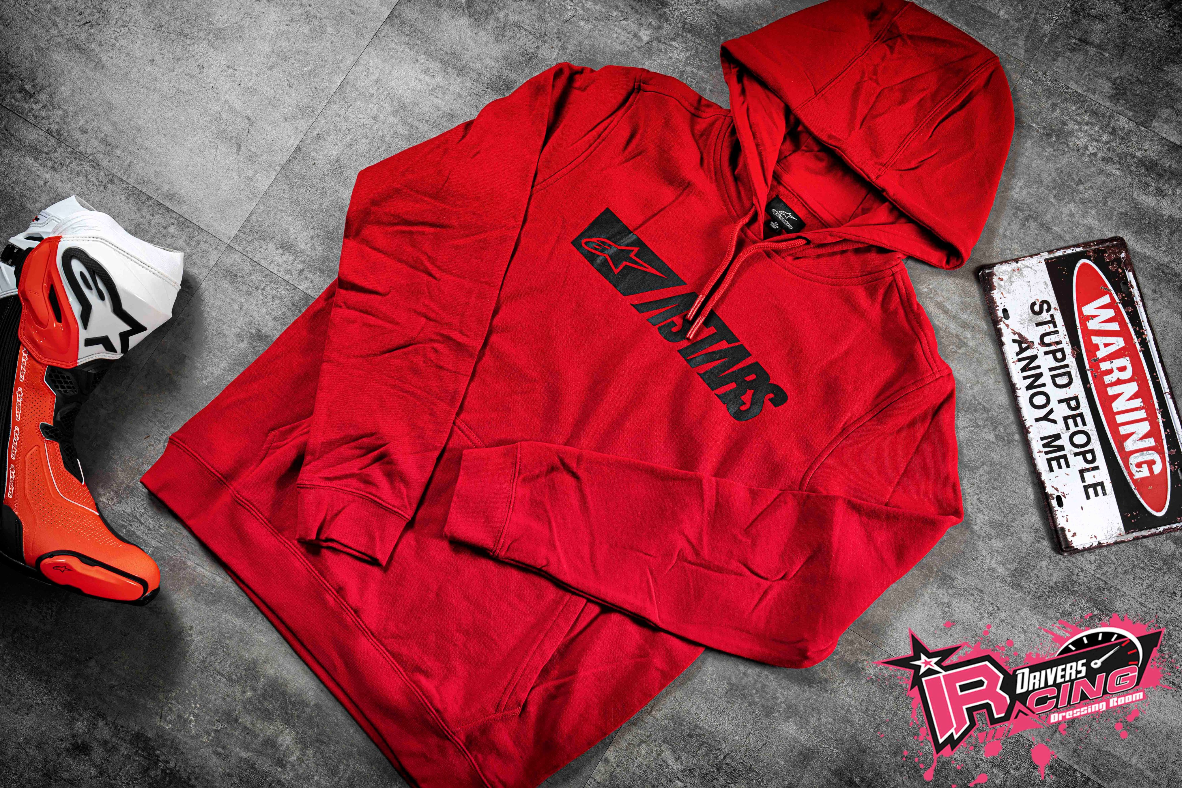 ♚賽車手的試衣間♚ Alpinestars® Reblaze 上衣 連帽 連帽上衣 帽T 休閒