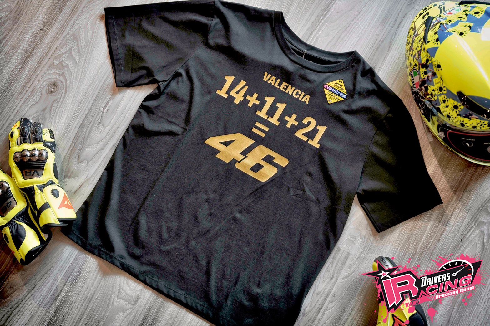 ♚賽車手的試衣間♚ VR46 Rossi VALENCIA 2021 T-shirt T恤 短袖