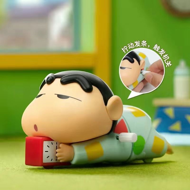 『正版授權』蠟筆小新🔜正版授權 拼裝發條盲盒  PVC安全無毒♻️52TOYS