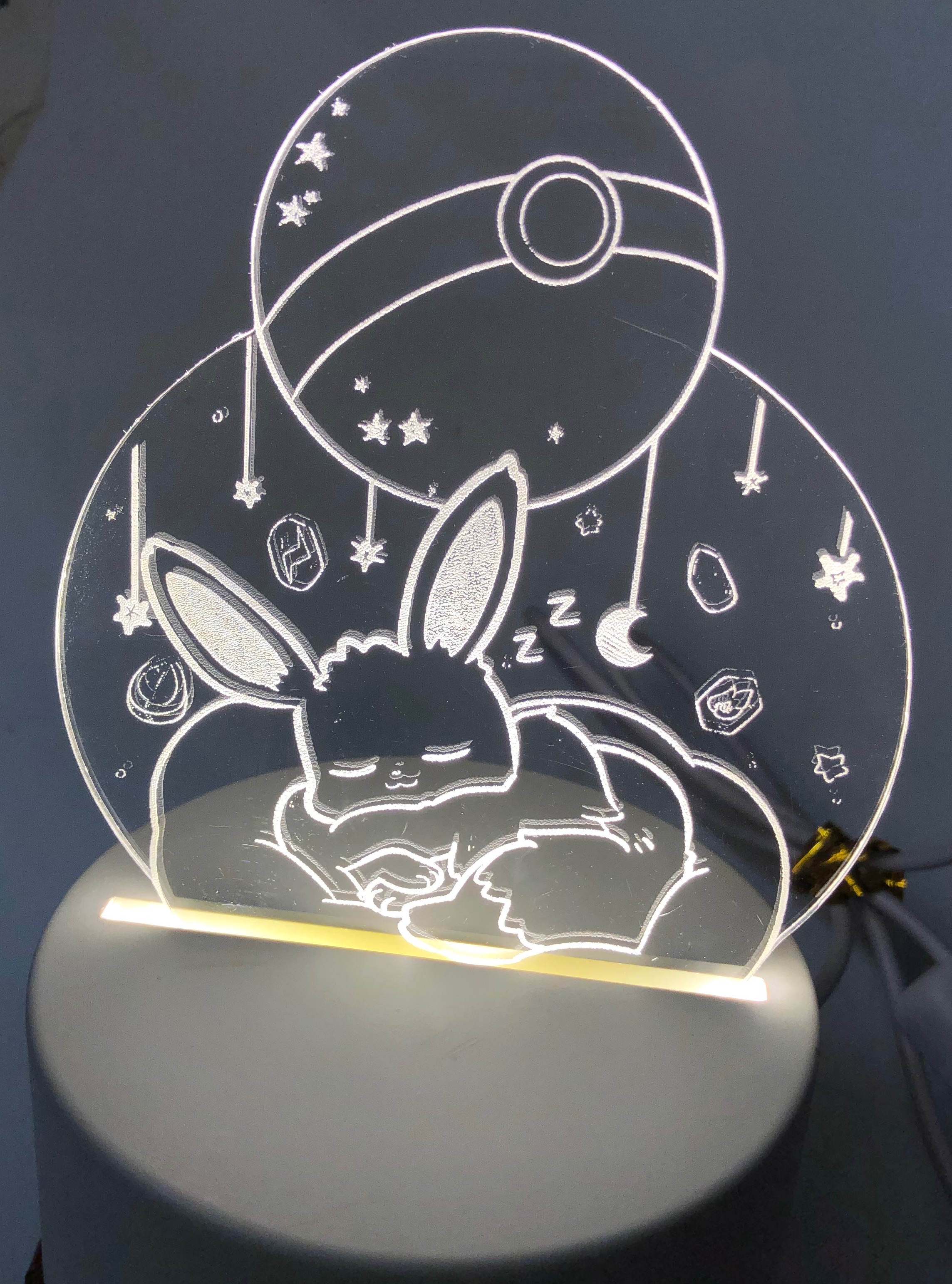 【預購】伊布小夜燈