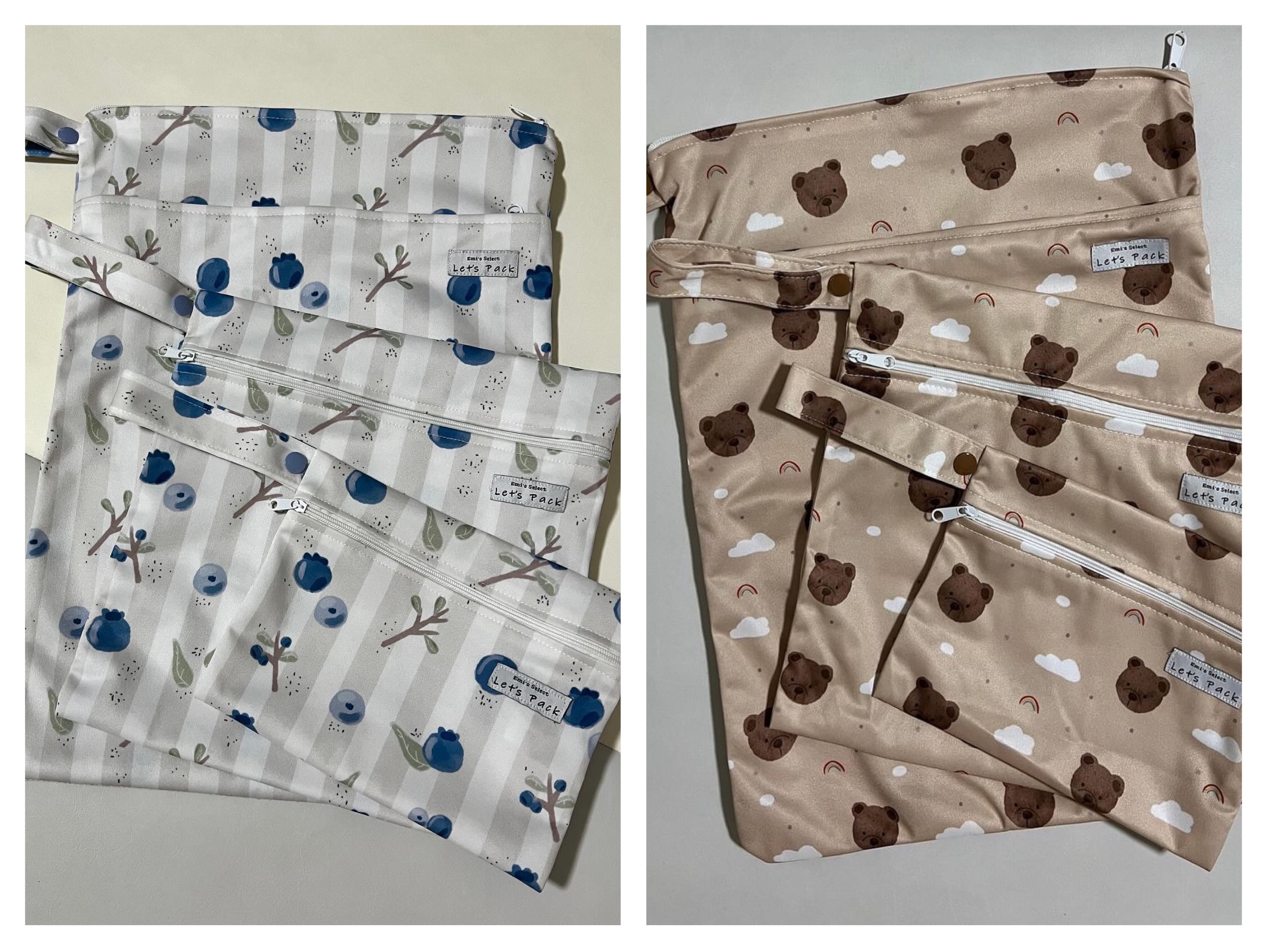 Emi’s Select *Let’s Pack*手繪防水收納袋
