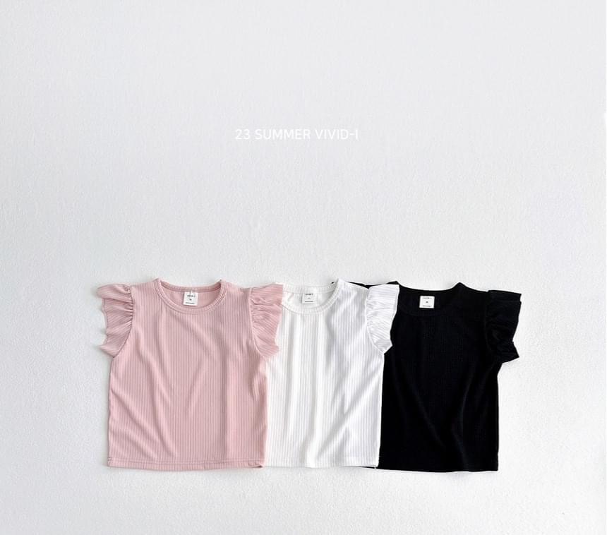 正韓vivid-i 飛飛袖上衣