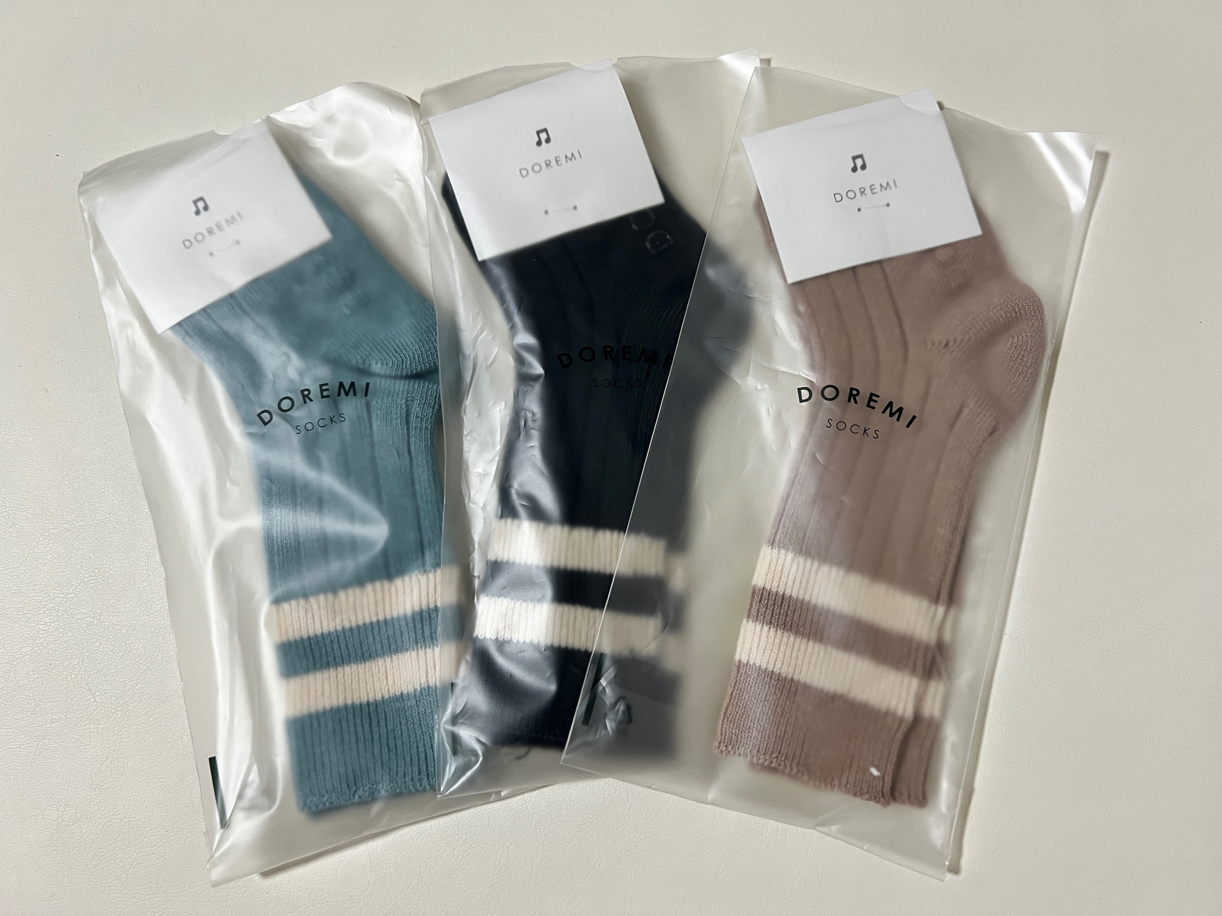 正韓 DOREMI 足球小腿襪（3入一組）
