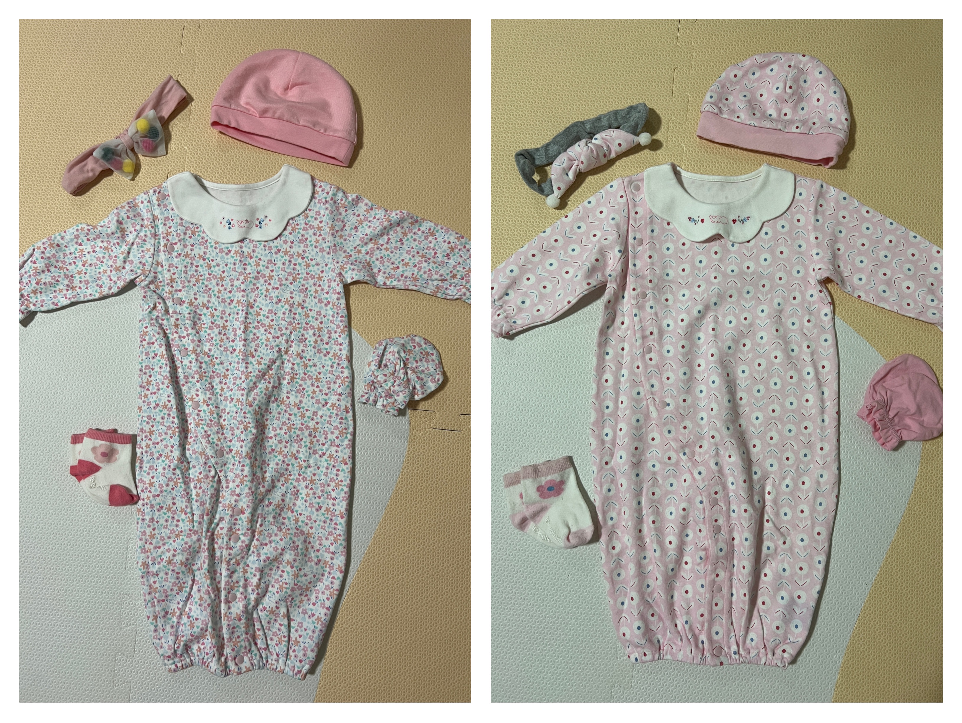 麗嬰房 長袖連身裝 兩穿妙妙裝 新生兒套裝