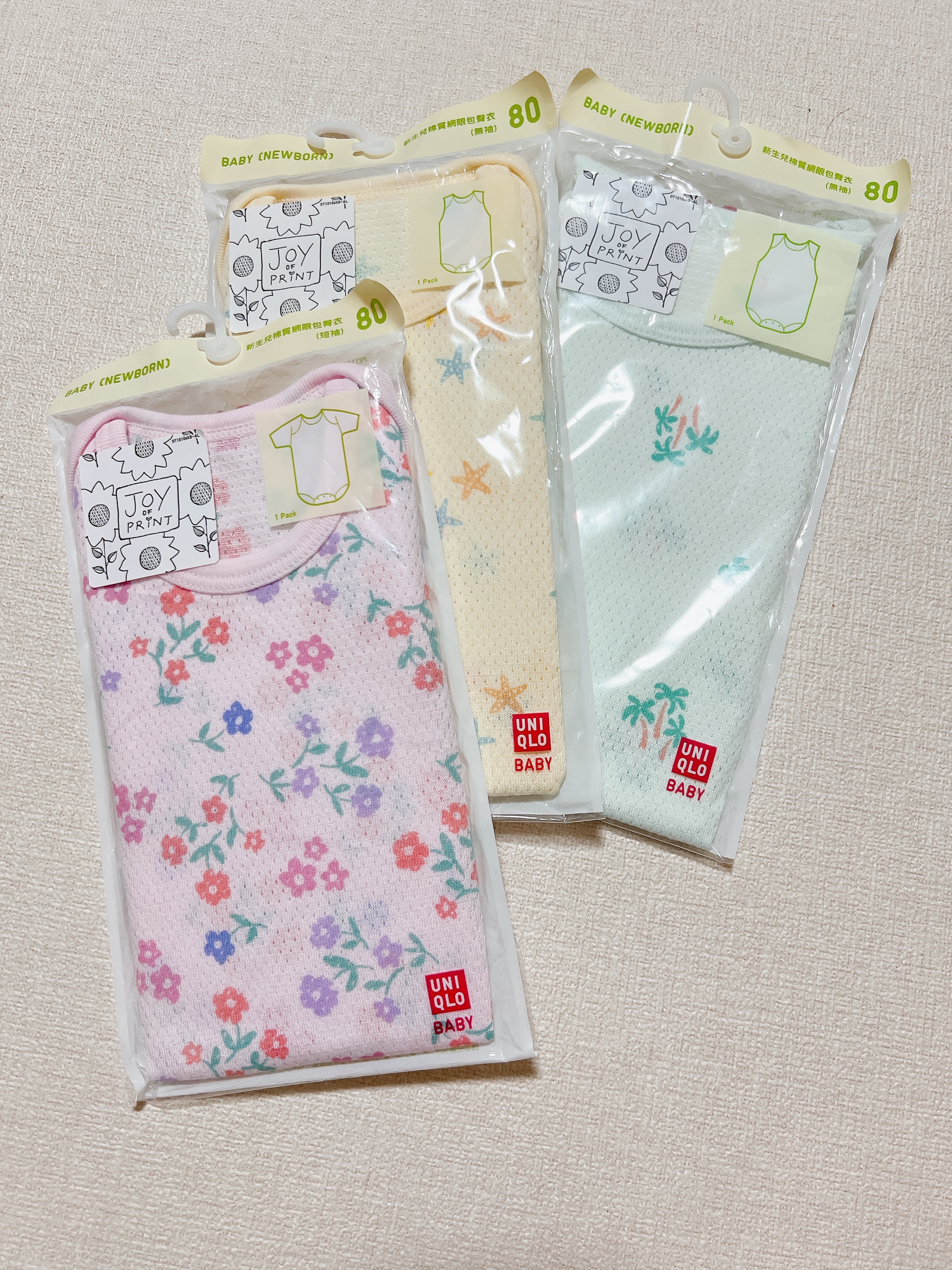 UNIQLO Joy OF PRINT 棉質網眼包臀衣