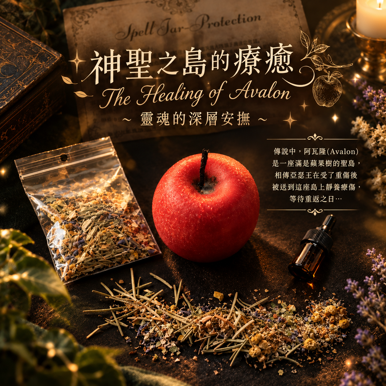 【神聖之島的療癒The Healing of Avalon】靈魂的深層安撫