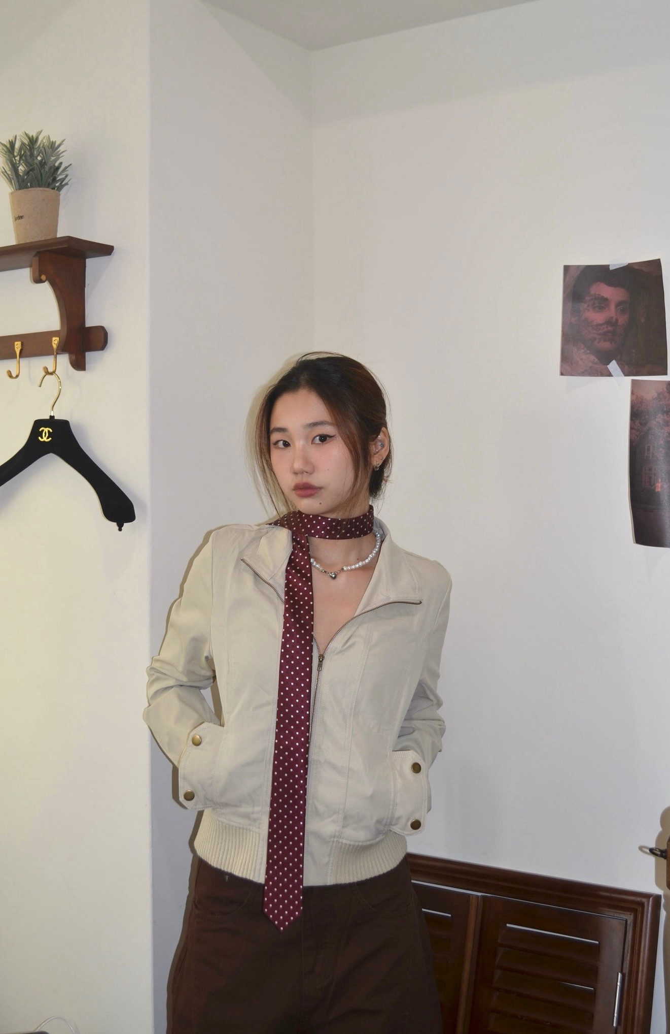 淺卡其工裝外套
