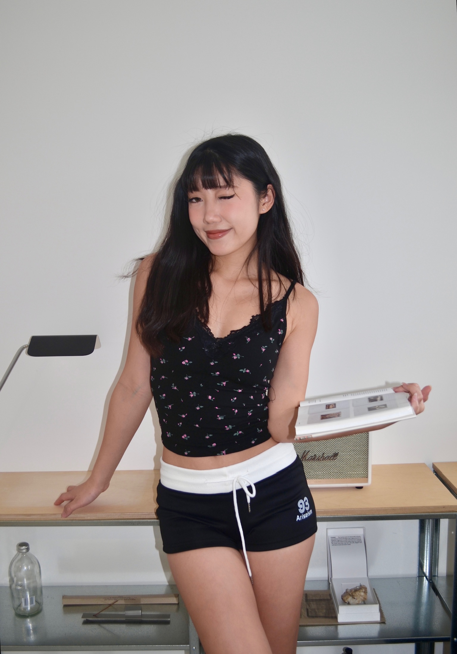 純慾碎花蕾絲Bratop 背心