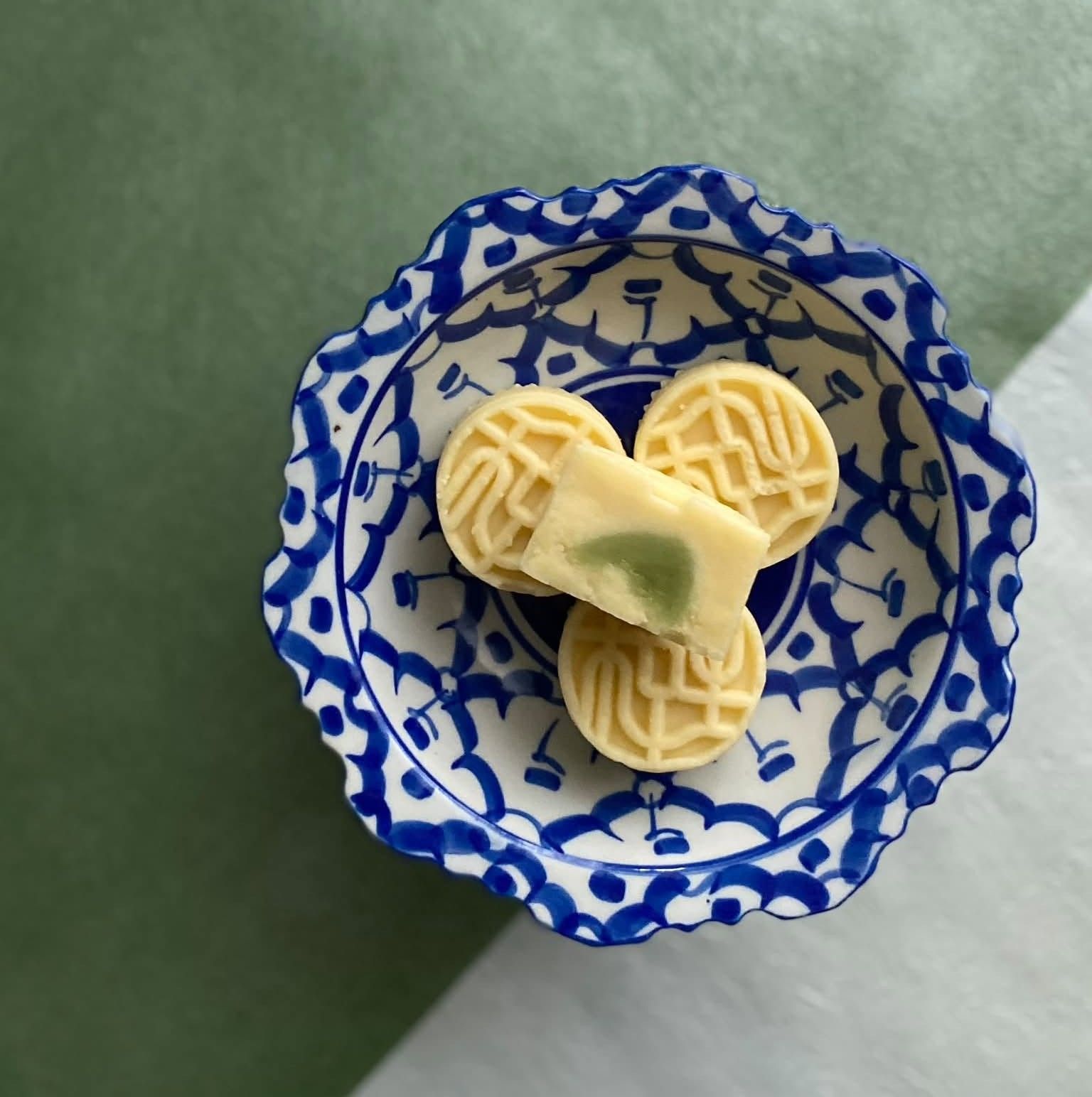 【暹羅猴老大與50年綠豆黃老店和生御品．共同開發】椰香班蘭綠豆黃