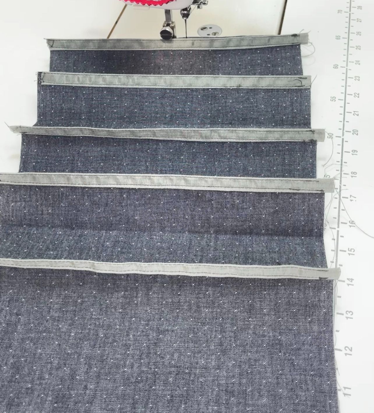 星點牛仔厚棉布/1碼（幅寬147cm）