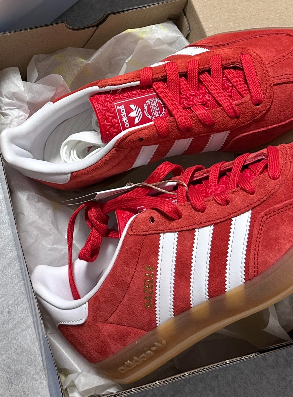 愛迪達gazelle實拍 僅穿一兩次