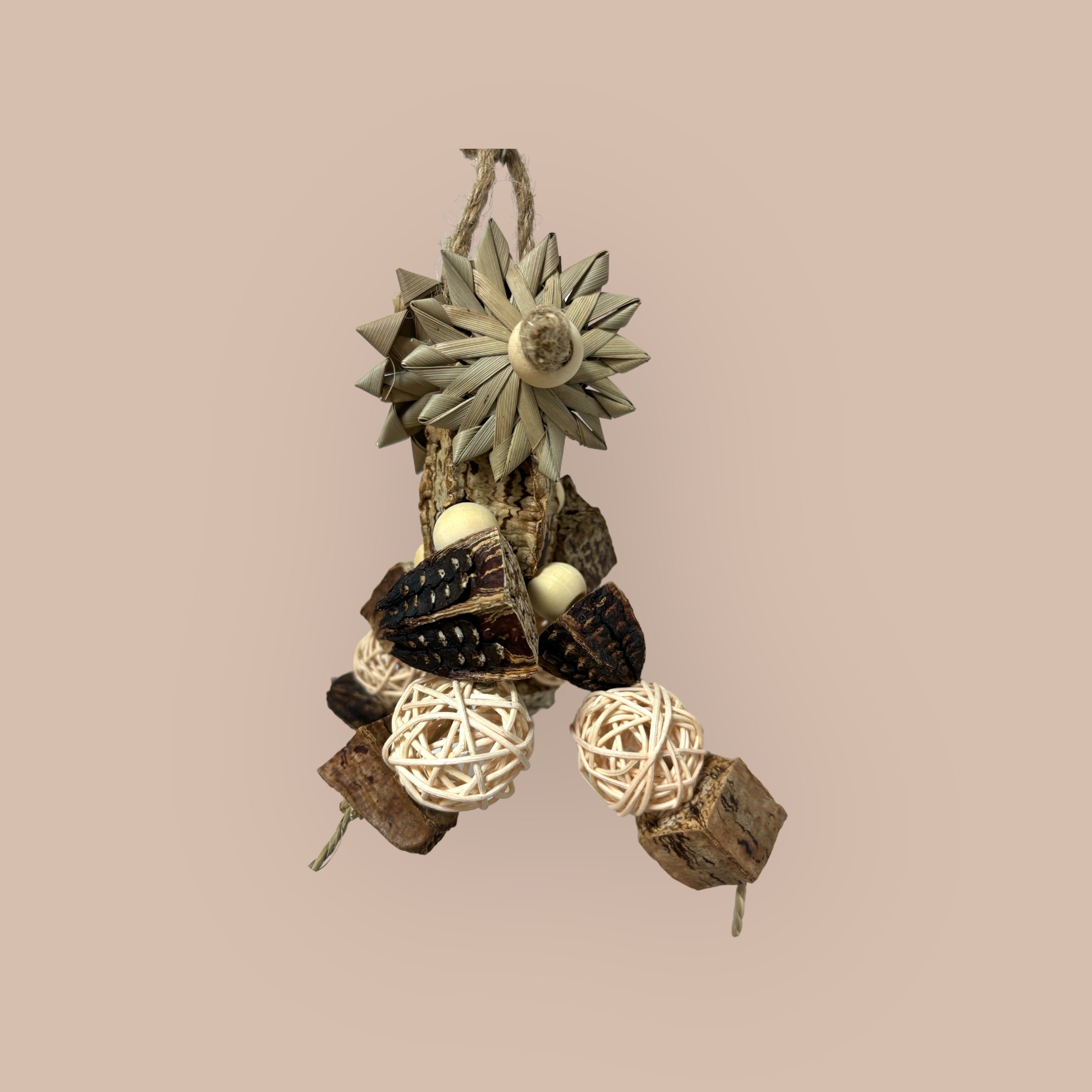 章魚燒小丸子桃花心木鸚鵡啃咬玩具