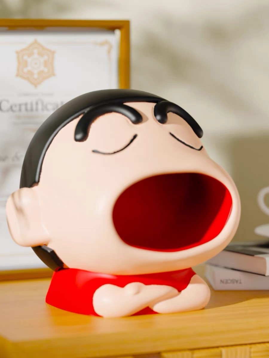 好運嚴選｜👄蠟筆小新大嘴收納擺件