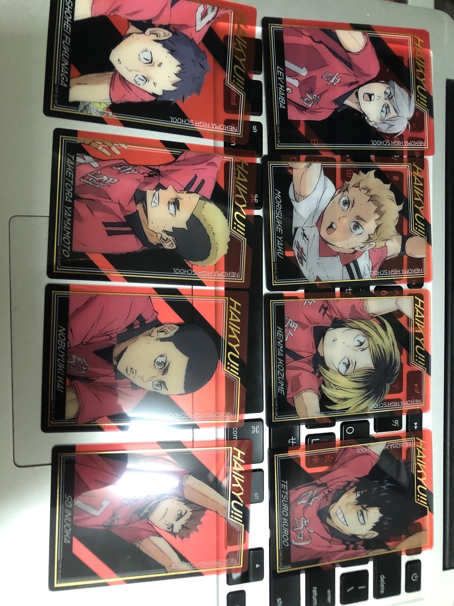 劇場版 音駒 燙金透卡