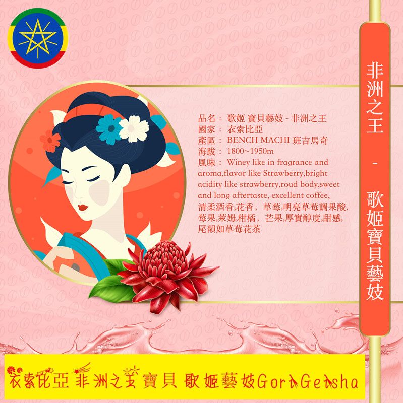 衣索比亞 非洲之王 寶貝 歌姬藝妓Gori Geisha2024