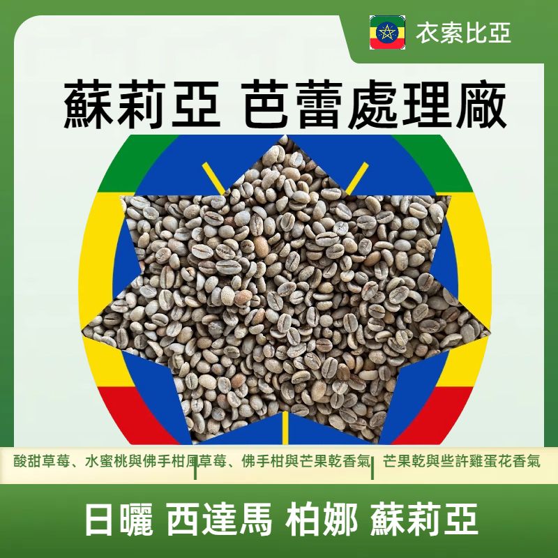 2024衣索比亞 日曬 西達馬 柏娜 蘇莉亞 芭蕾處理廠 G1