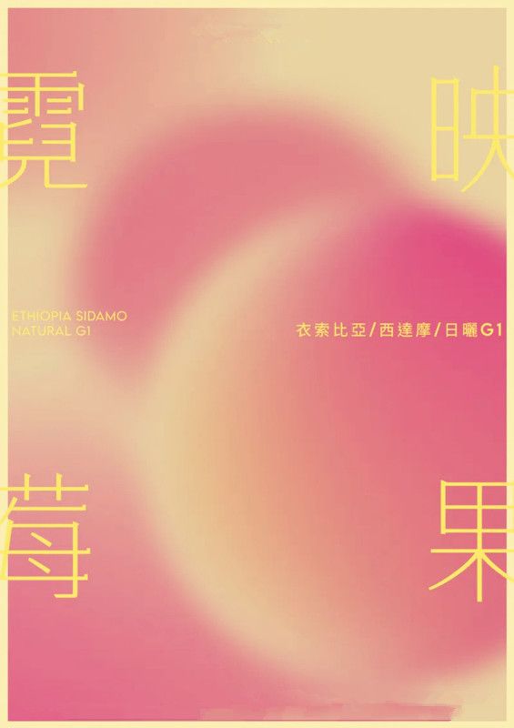 衣索比亞 西達摩 霓映莓果 迷人的花果香 日曬 G1新品