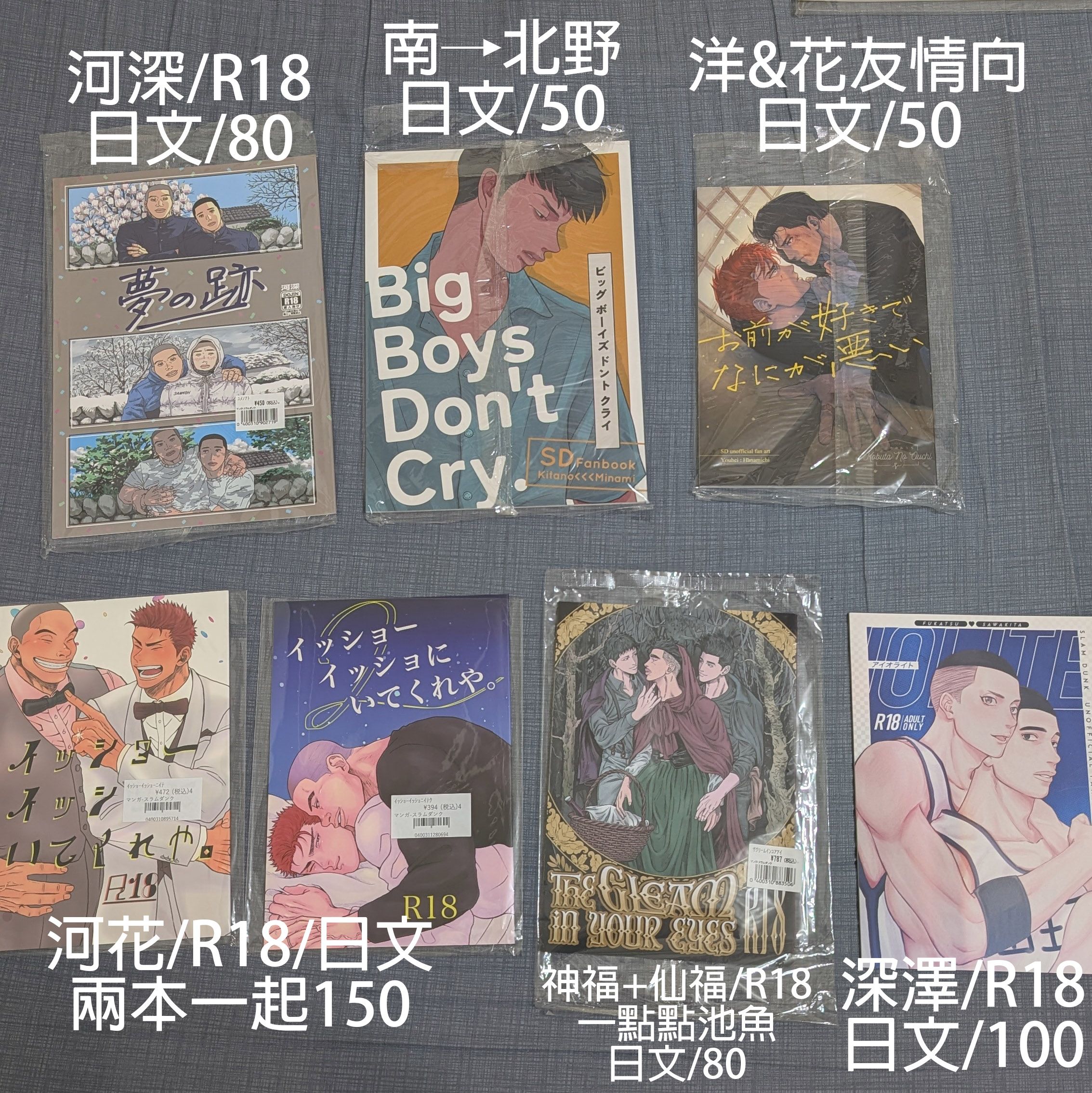灌籃高手同人誌（良右以外）