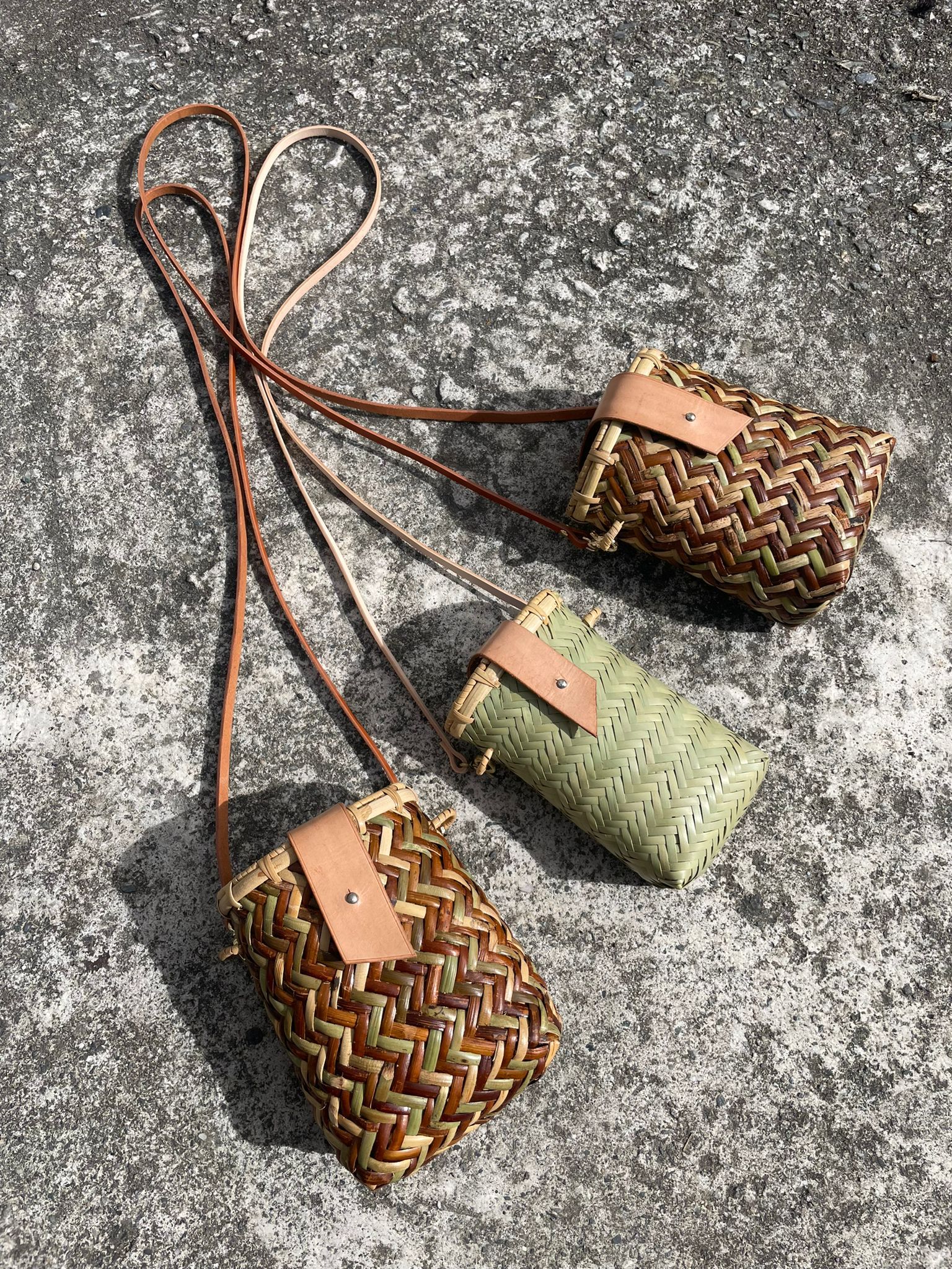 竹/藤編側背小包 請私訊