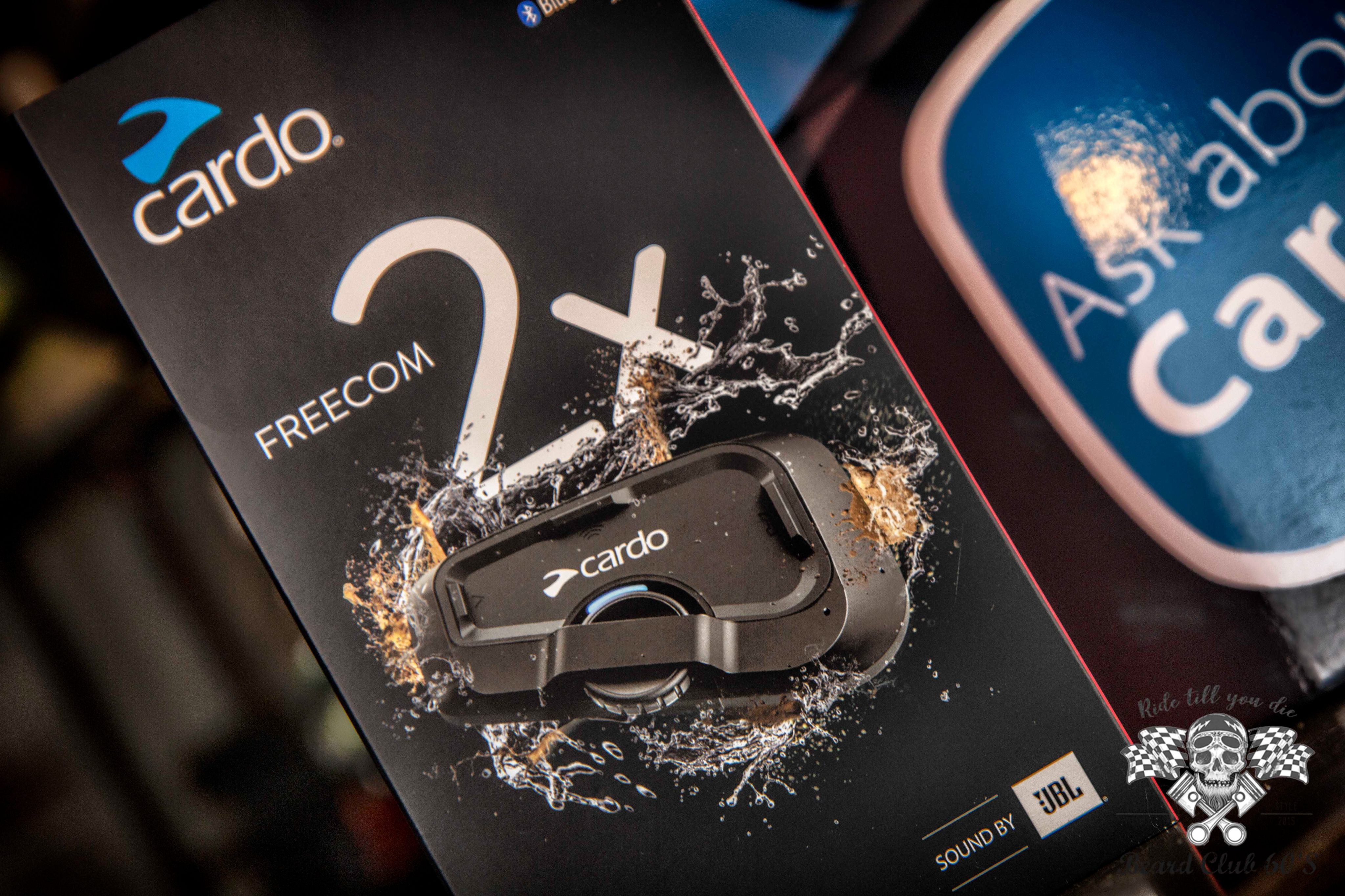 ♛大鬍子俱樂部♛ Cardo® Freecom 2X 藍牙耳機 語音 聲控 JBL 高音質 防水 防塵 快充
