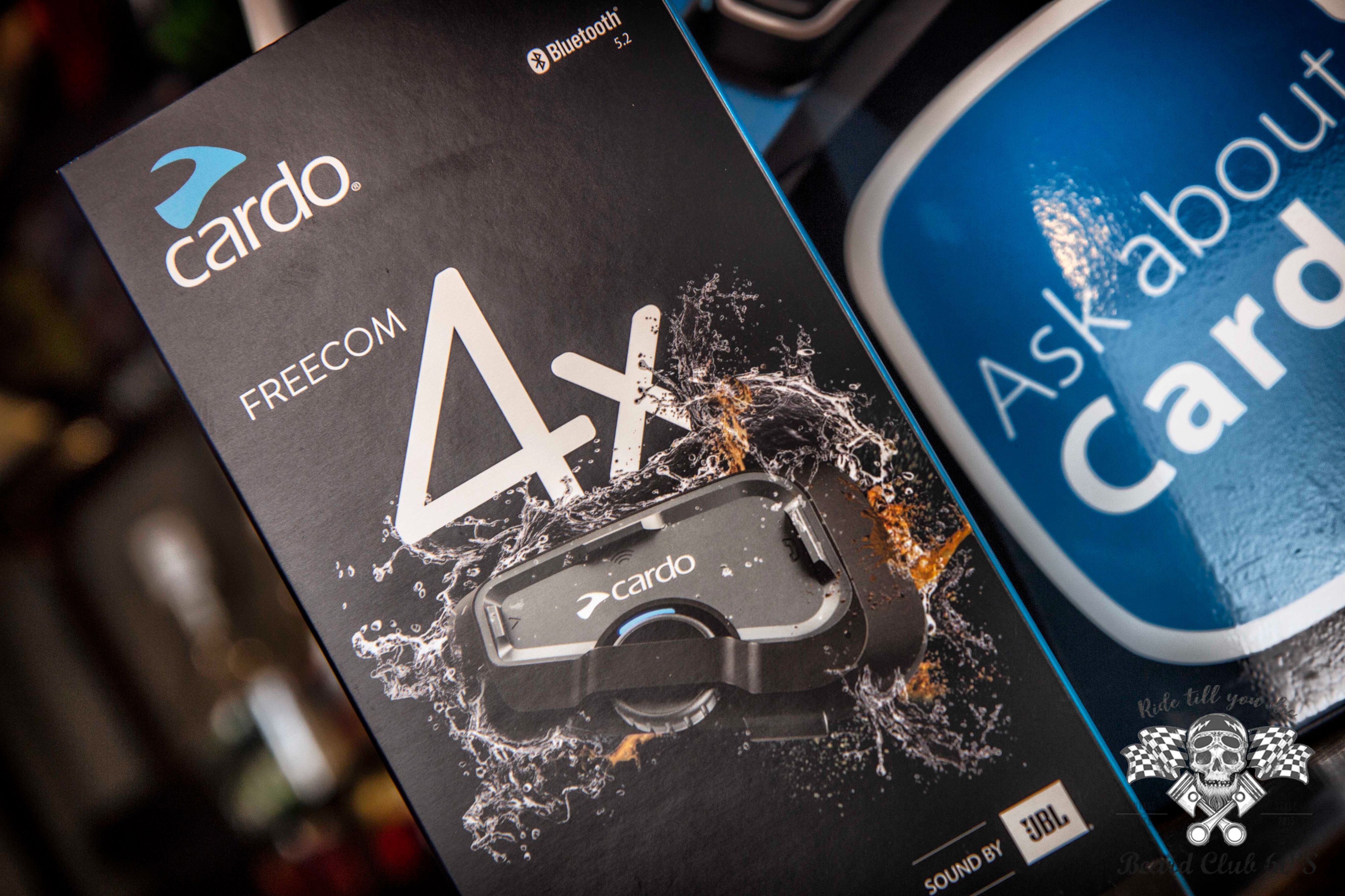 ♛大鬍子俱樂部♛ Cardo® Freecom 4X 藍牙耳機 語音 聲控 JBL 高音質 防水 防塵 快充