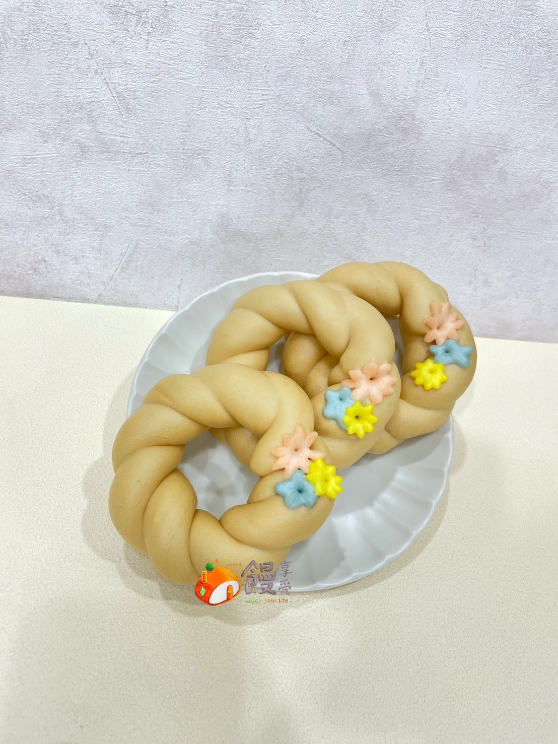 「黑糖圈圈」黑糖鮮奶饅頭 （一組六入）