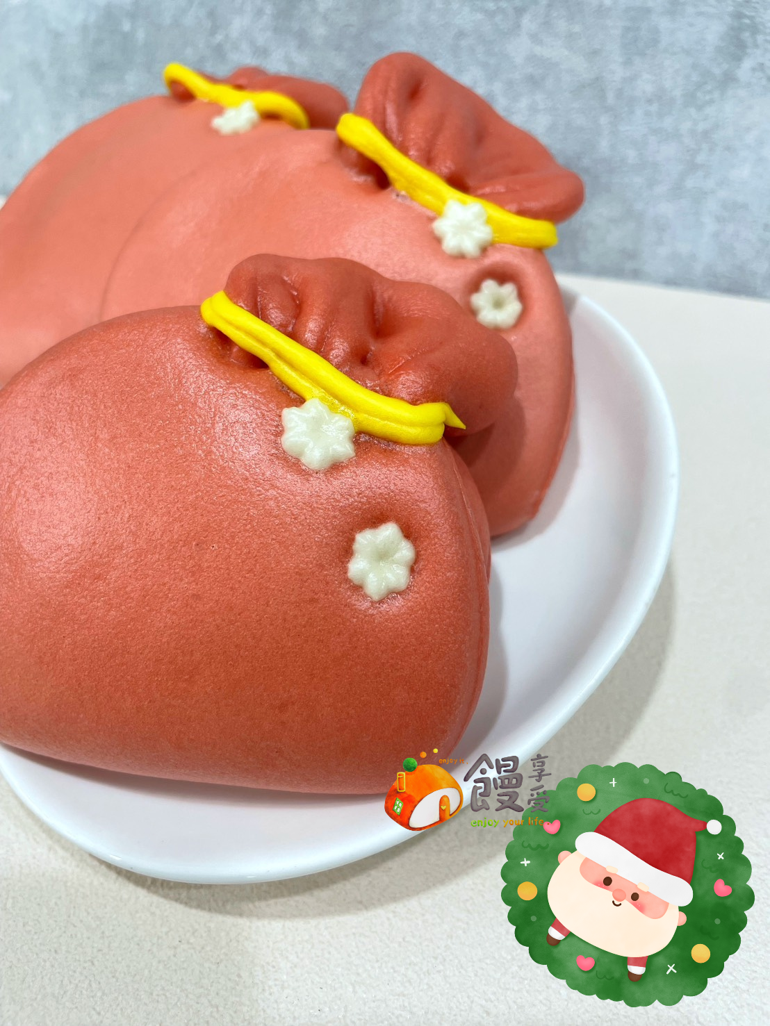 「禮物袋刈包皮」鮮奶饅頭 （一組六入）