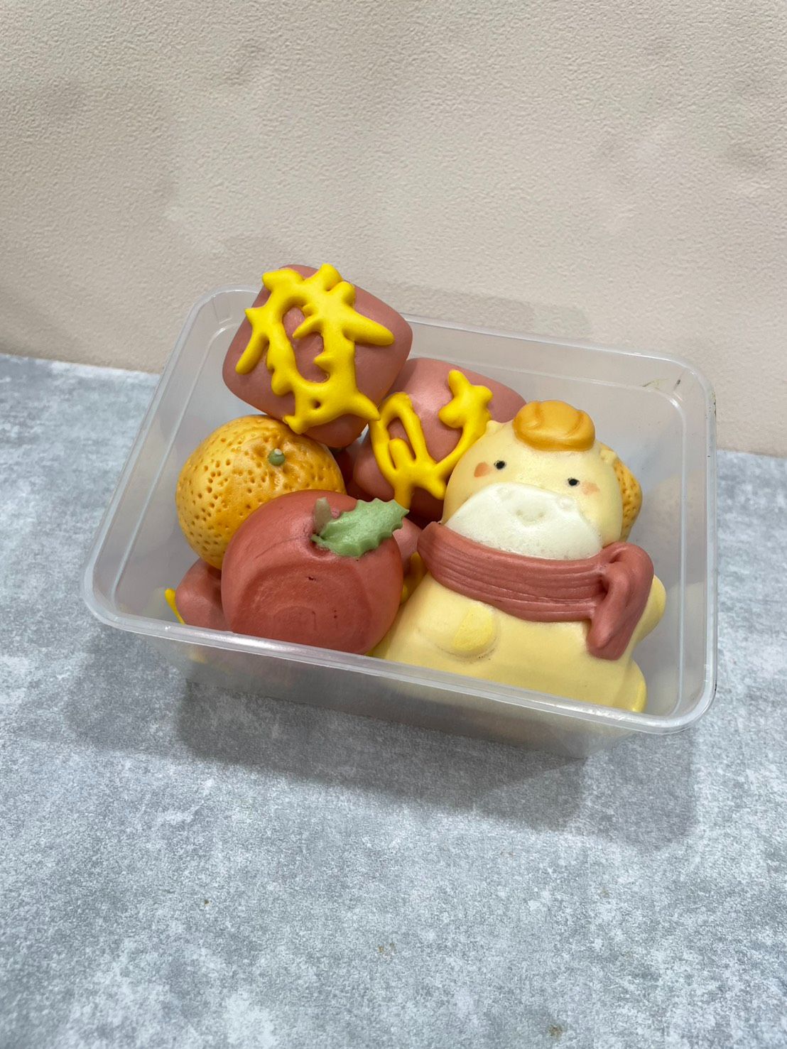 馬年發財造型饅頭組合（一組10入）