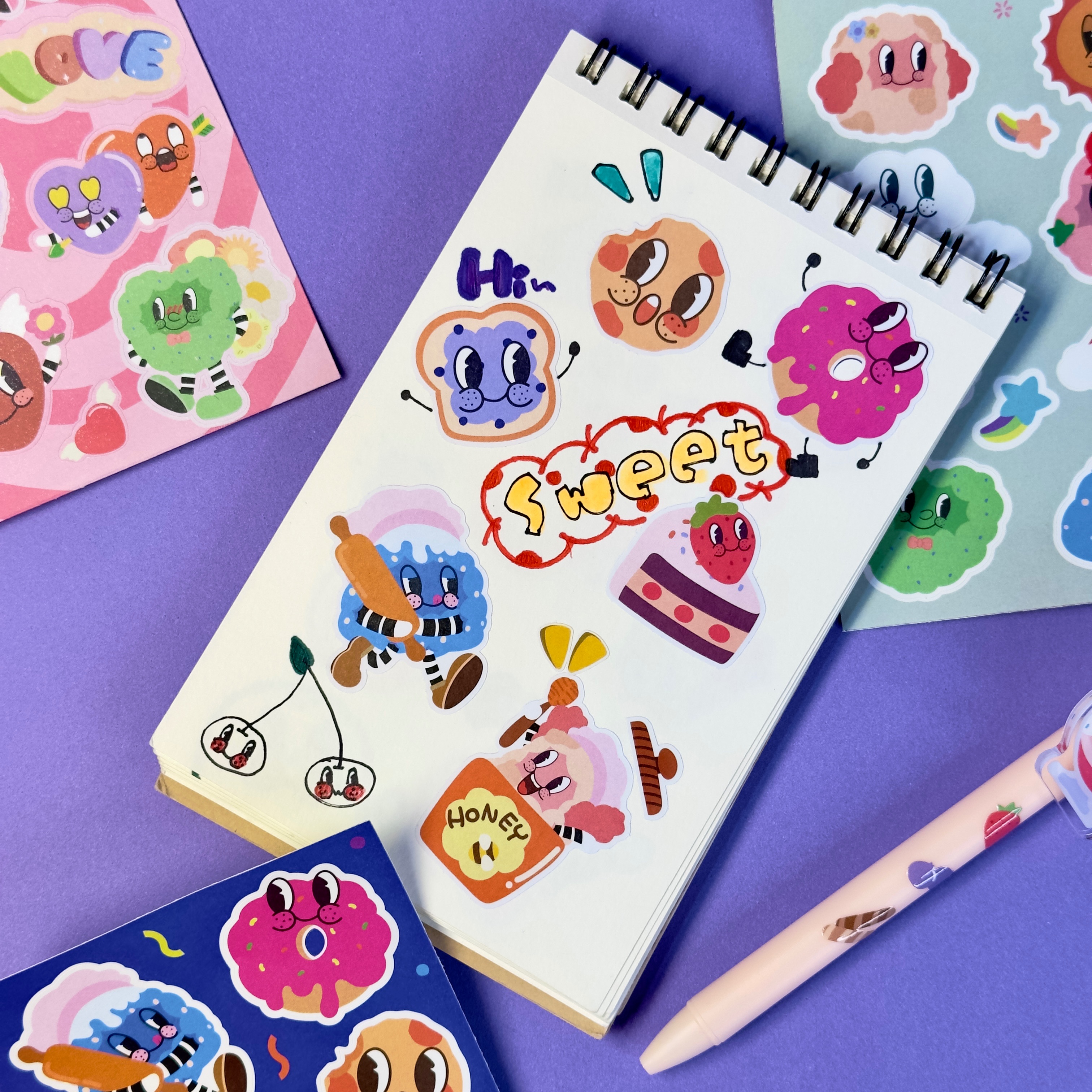 胖胖寶貝霧面圖鑑貼紙