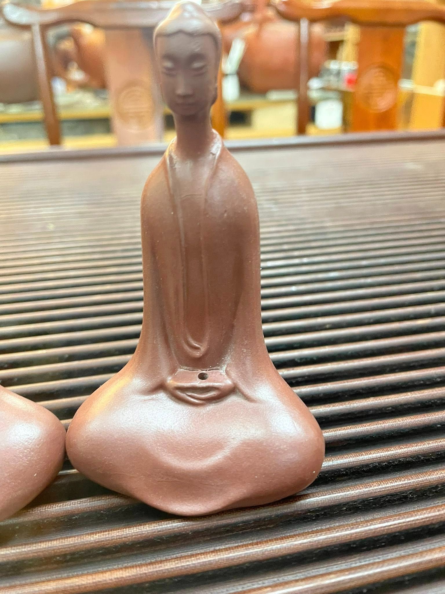 禪意手工紫砂茶寵小