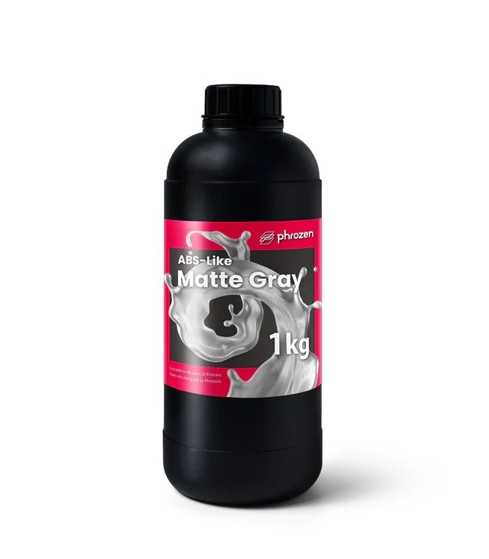 Phrozen 標準樹脂 - ABS Like｜奶油白｜霧灰｜1kg裝｜適用於 4K~12K LCD DLP