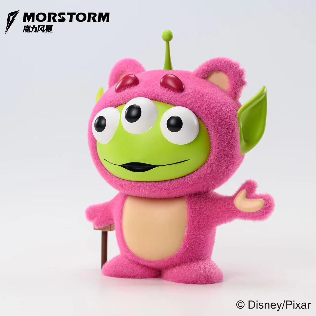 【ModaZen】迪士尼正版 玩具總動員 三眼怪 草莓雄變裝 15cm